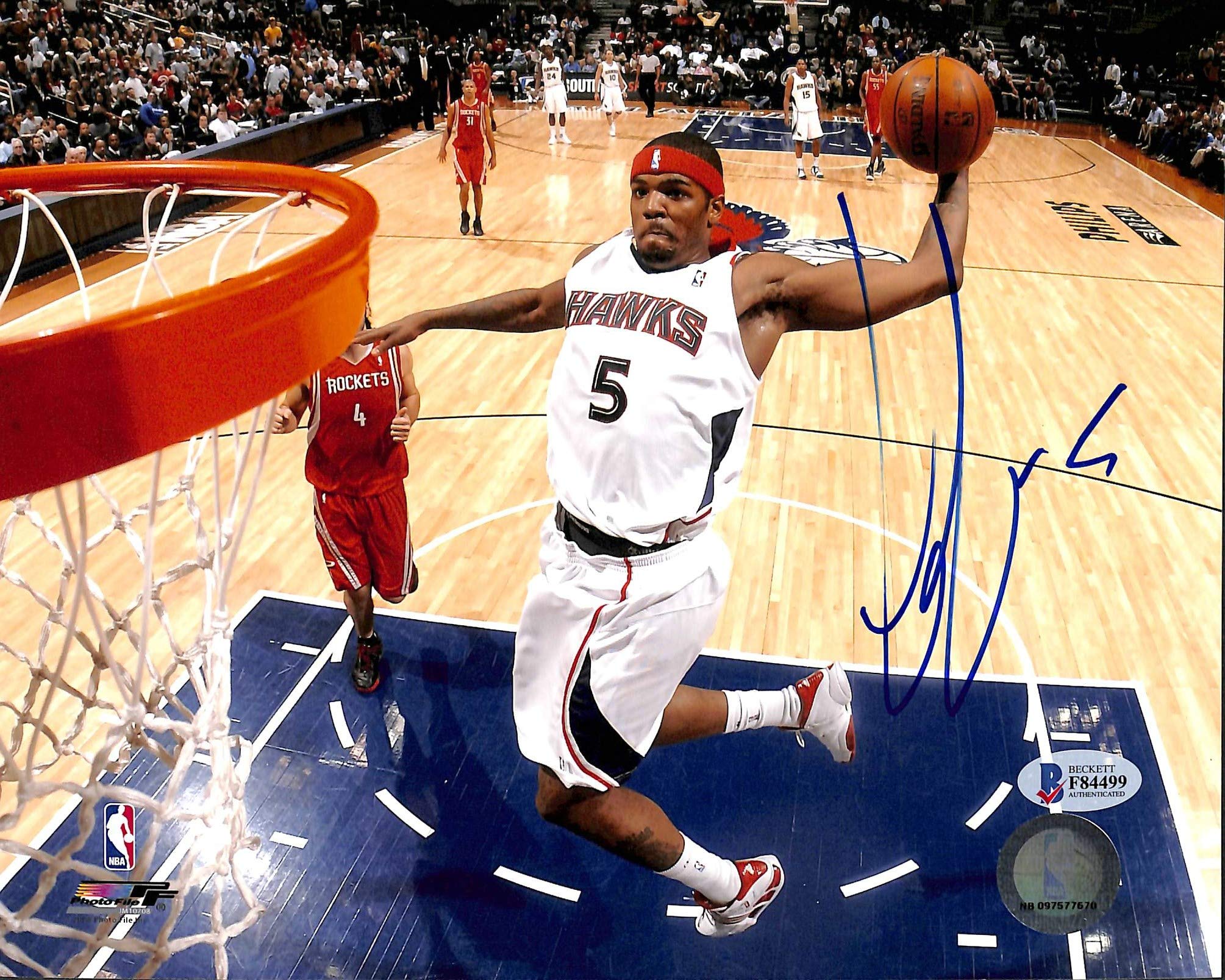 Hawks Josh Smith Authentic Signed 8x10 Photo Autographed BAS #F84499