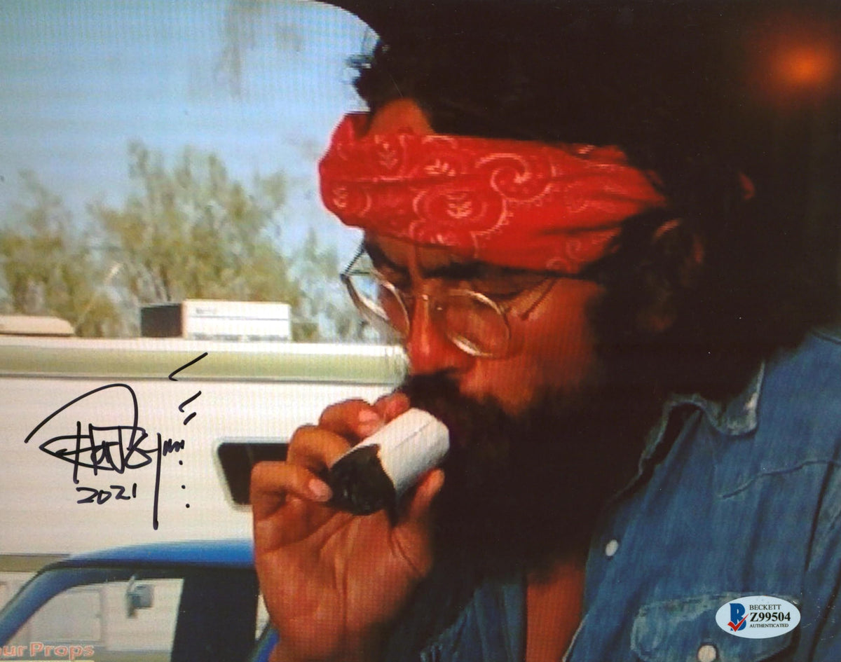 Tommy Chong Cheech & Chong's Up In Smoke Authentic Signed 8x10 Photo BAS #Z99504