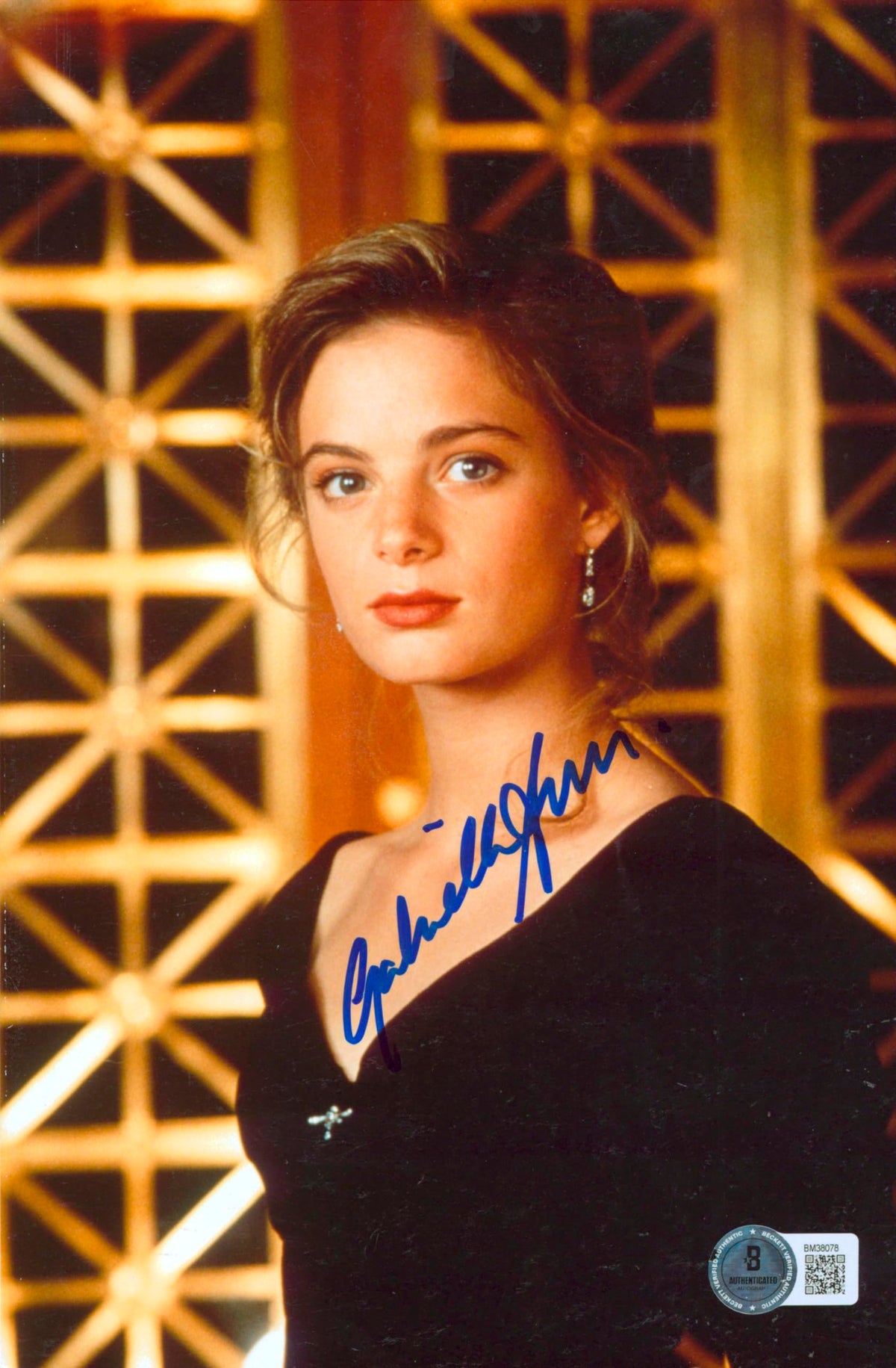 Gabrielle Anwar The Three Musketeers Signed 6x9.5 Photo Autographed BAS #BM38078