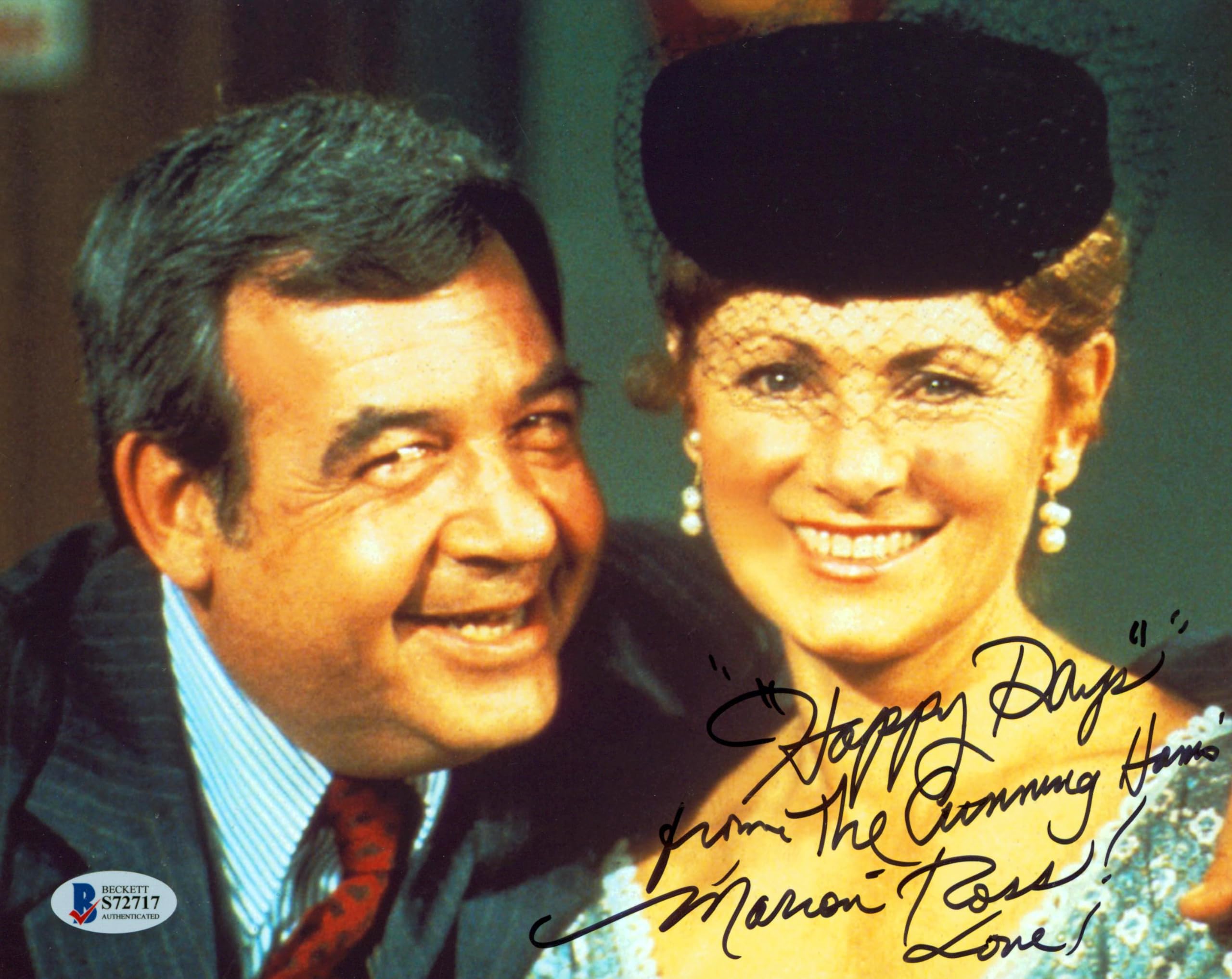 Marion Ross Happy Days "Happy Days" Authentic Signed 8x10 Photo BAS #S72717