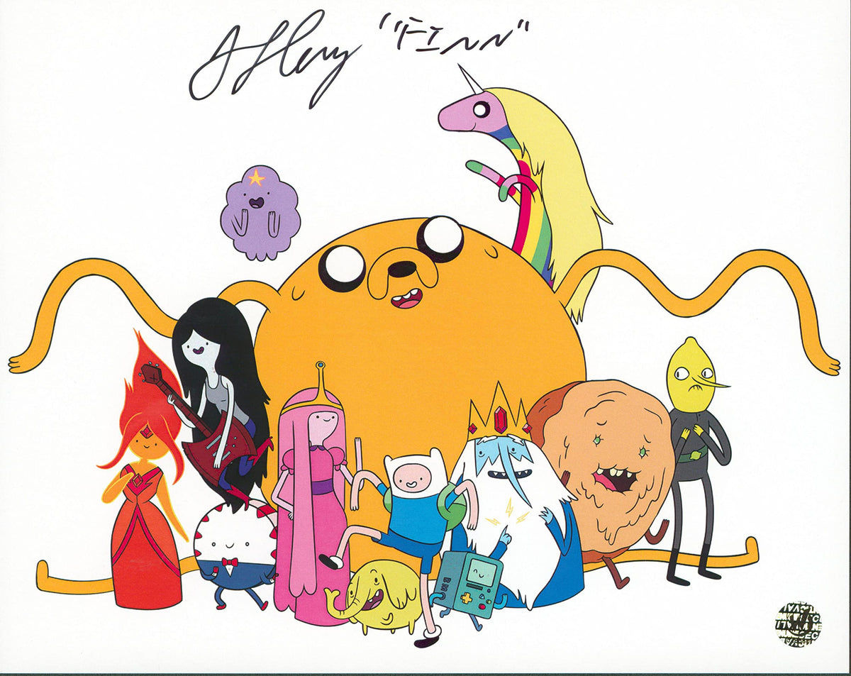 Jeremy Shada Adventure Time "Finn" Authentic Signed 8x10 Photo Wizard World 4