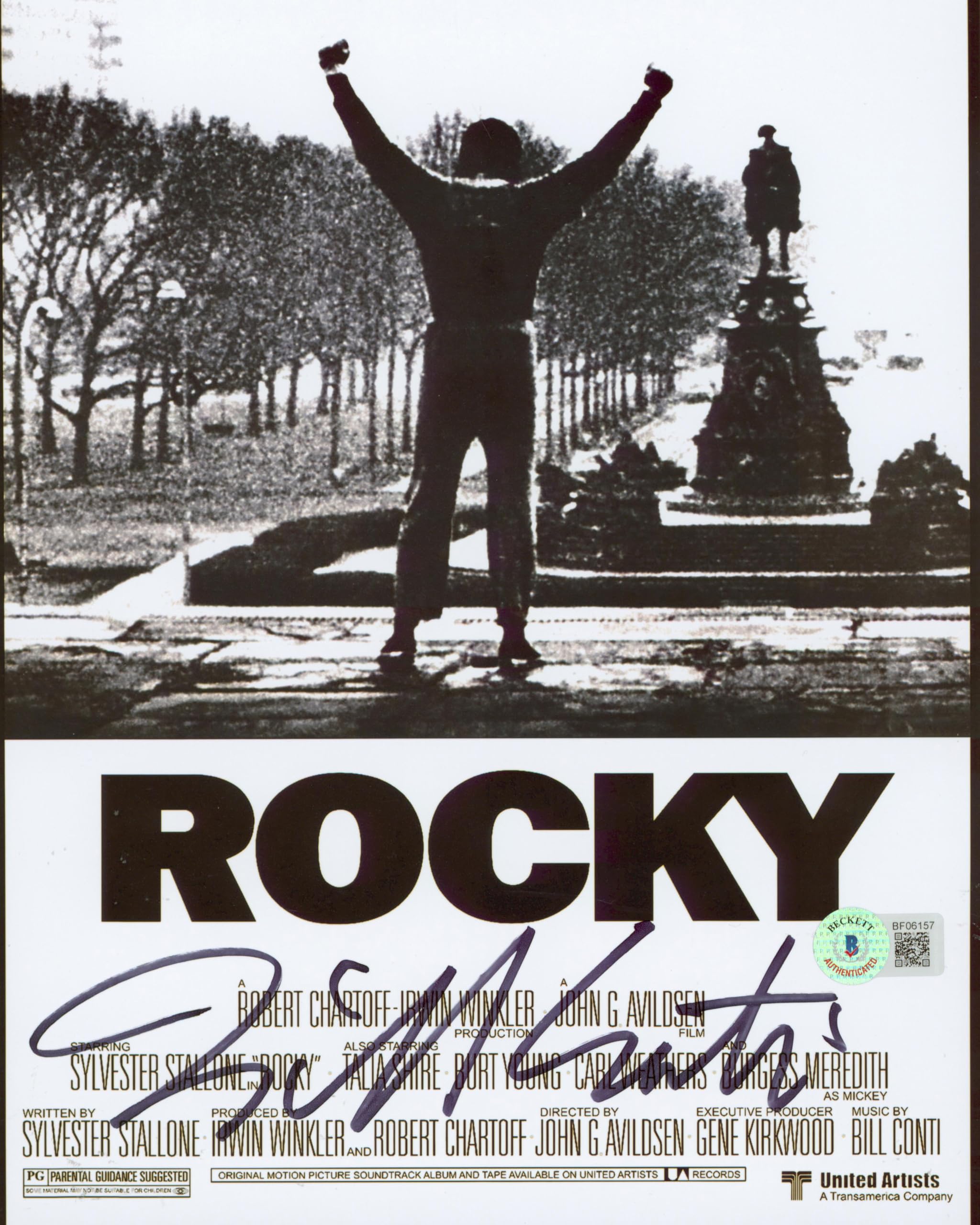 Bill Conti Rocky Authentic Signed 8x10 Photo Autographed BAS #BF06157