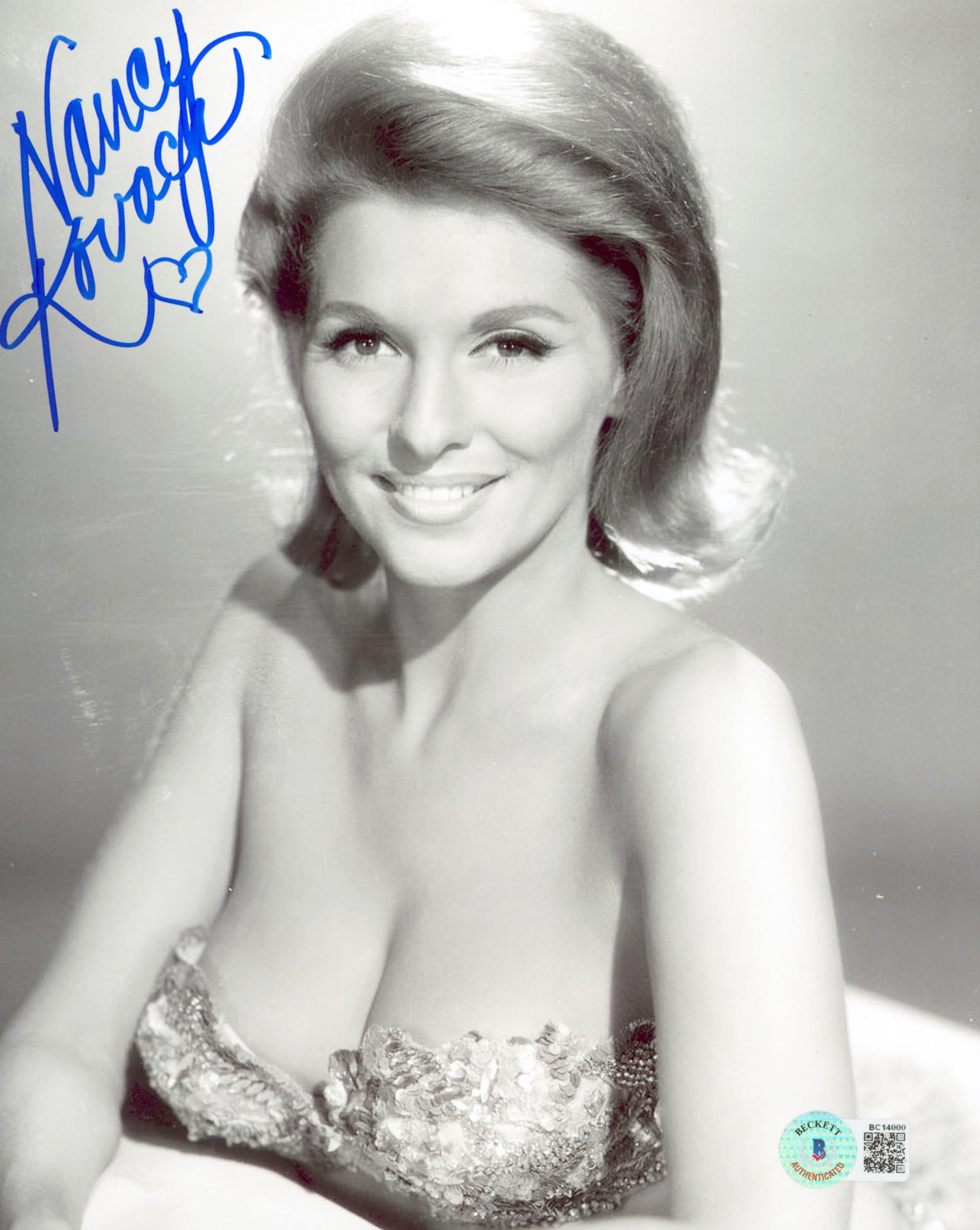Nancy Kovack Jason and the Argonauts Signed 8x10 Sexy Photo BAS #BC14000
