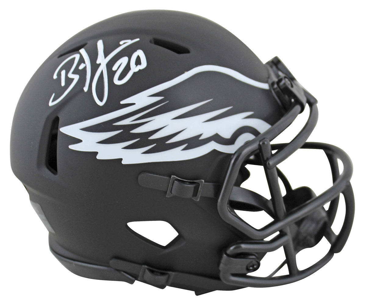 Eagles Brian Dawkins Authentic Signed Eclipse Speed Mini Helmet JSA Witnessed