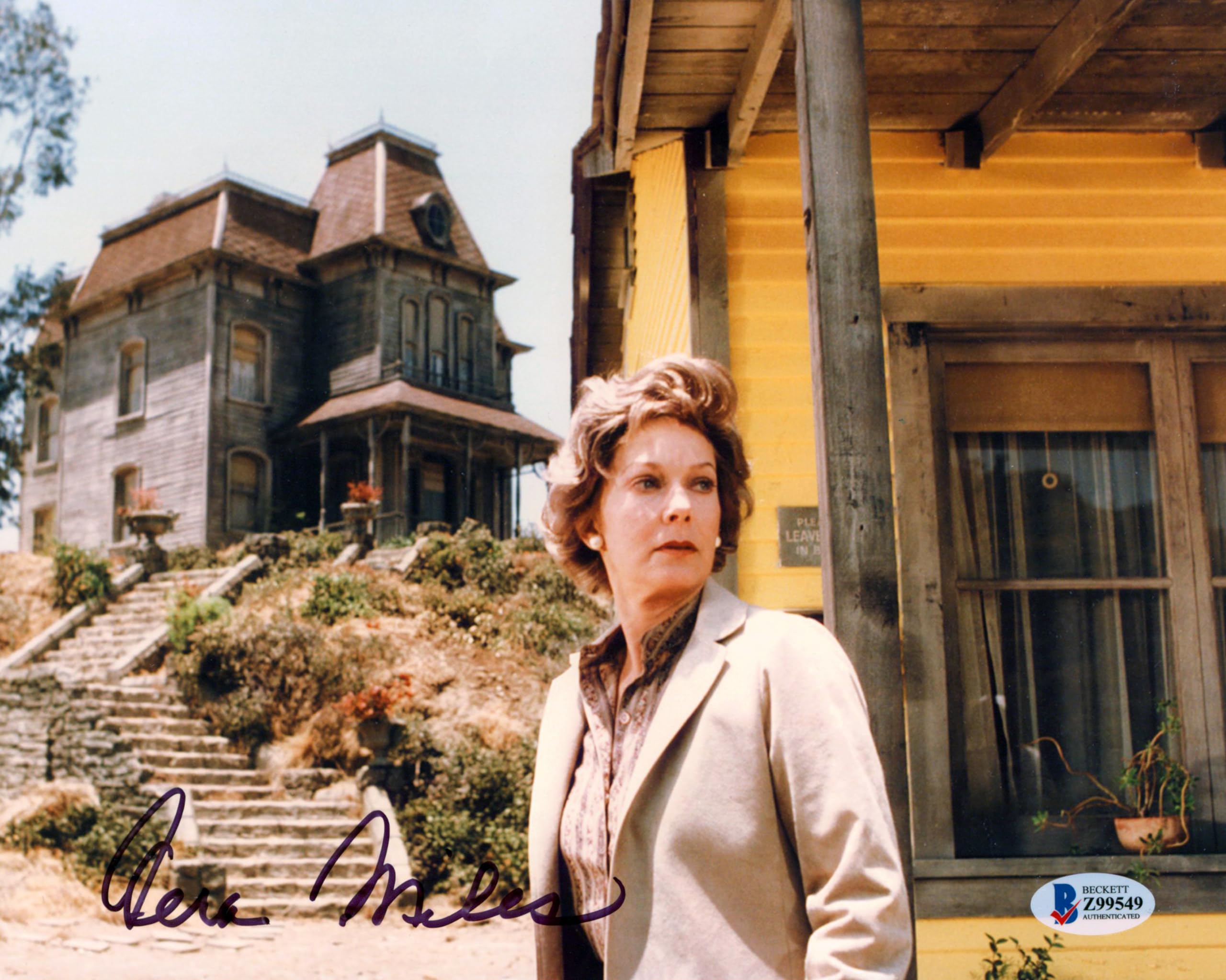 Vera Miles Psycho Authentic Signed 8x10 Photo Autographed BAS #Z99549