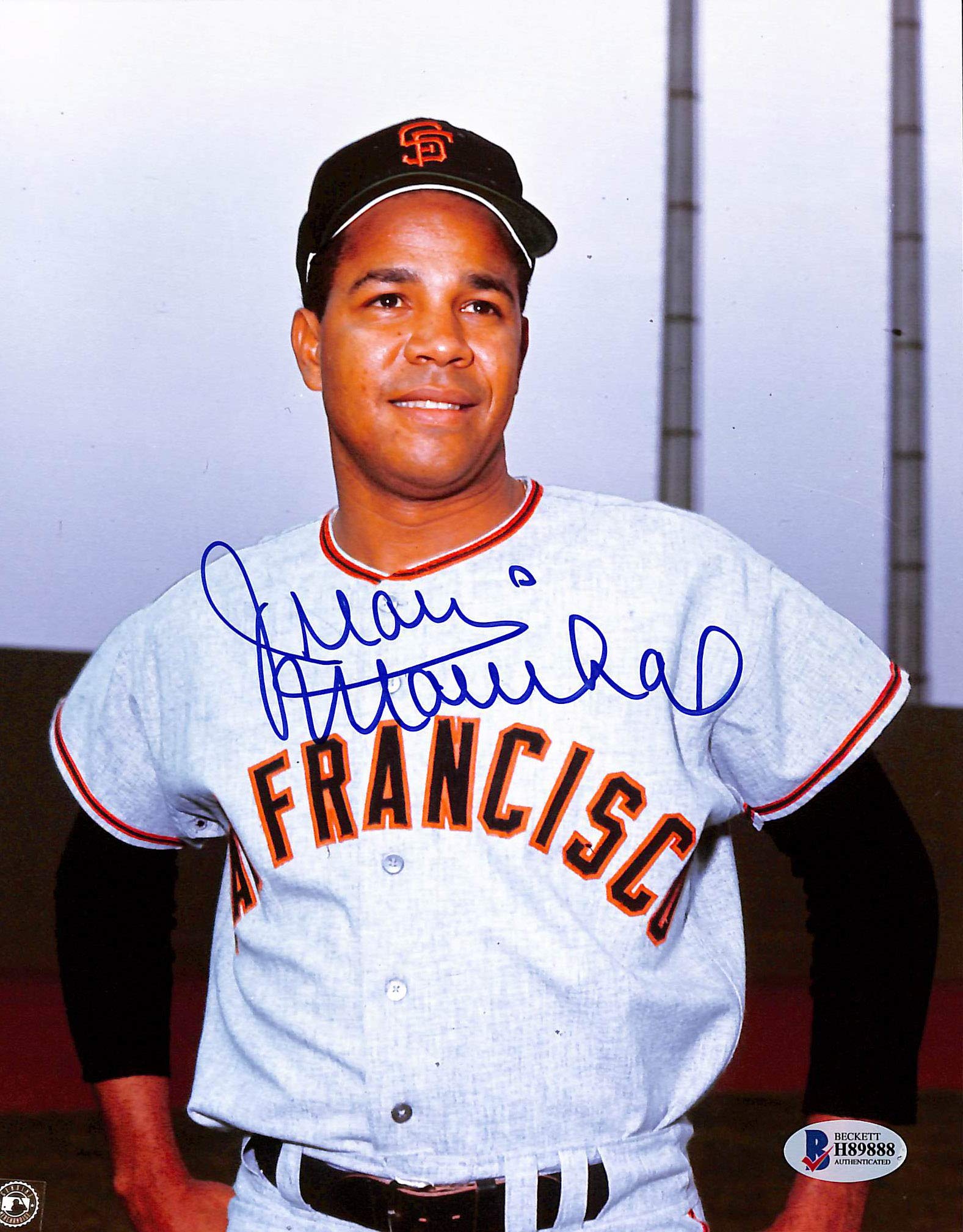 Giants Juan Marichal Authentic Signed 8x10 Photo Autographed BAS 1