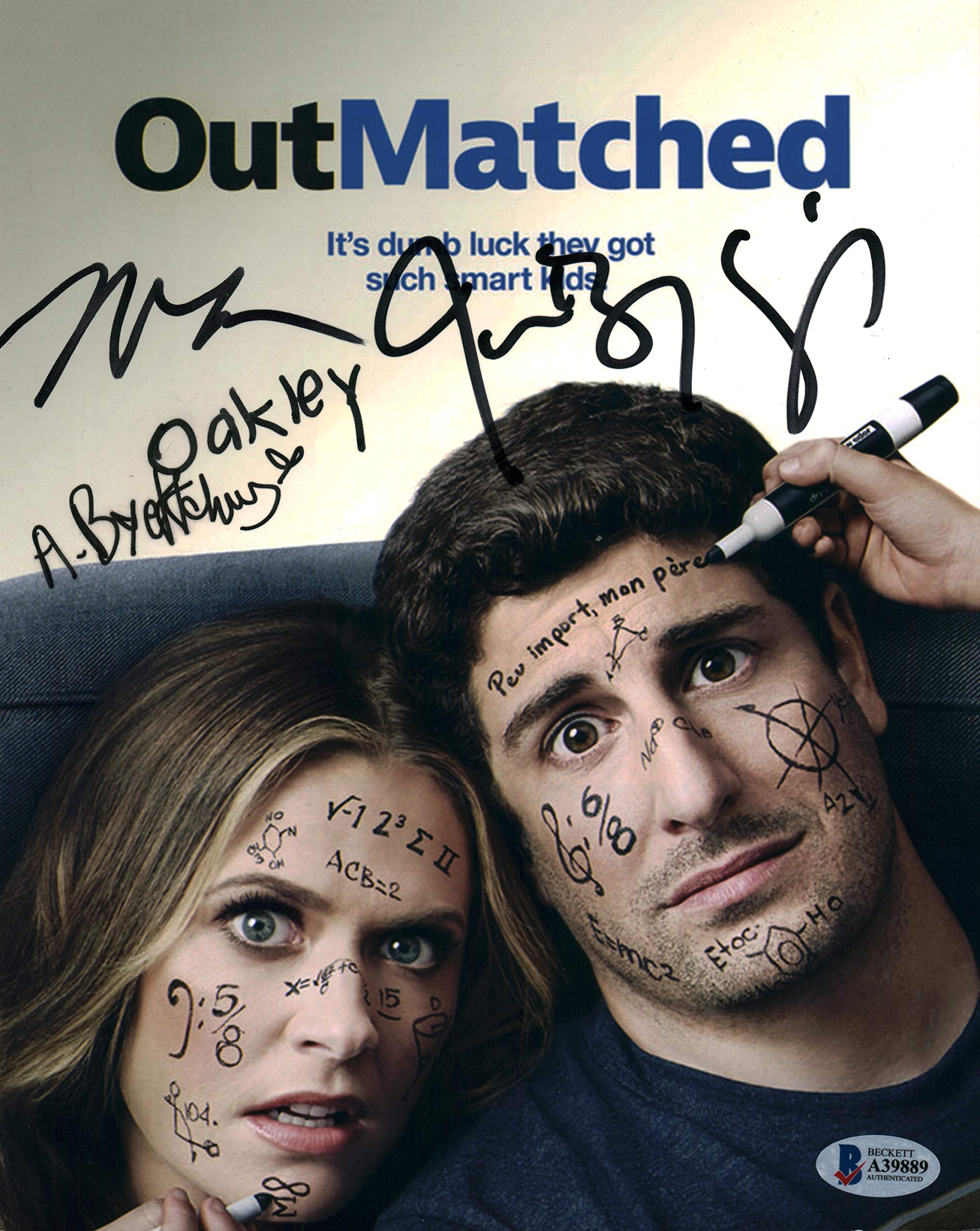 Outmatched (4) Biggs, Bull, Boettcher & Lawson Signed 8x10 Photo BAS #A39889