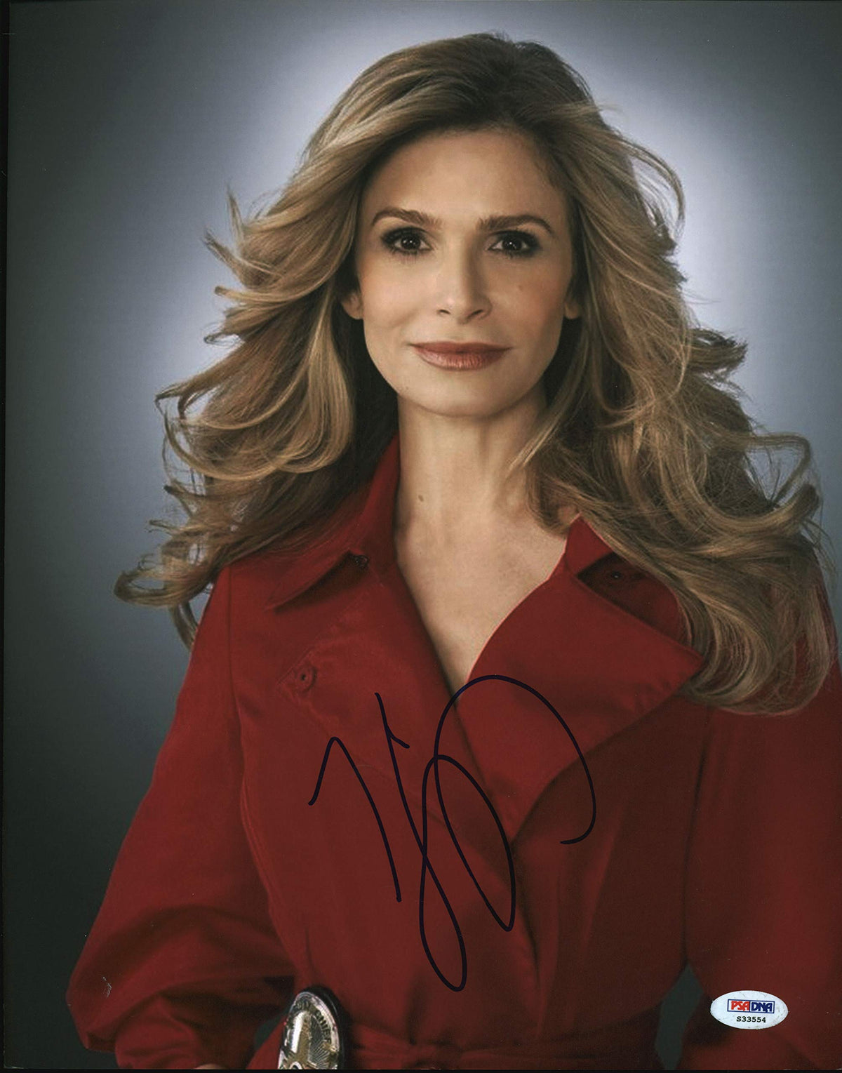 Kyra Sedgwick The Closer Authentic Signed 11x14 Photo Autographed PSA #S33554
