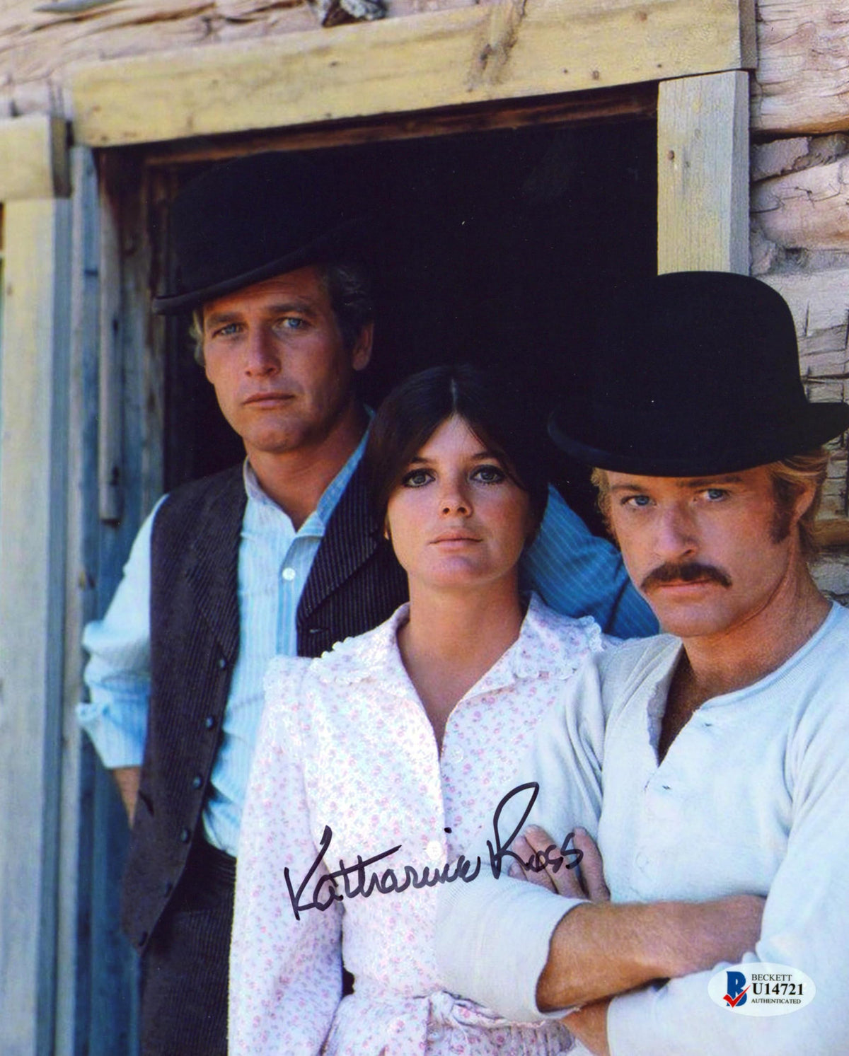 Katharine Ross Butch Cassidy & The Sundance Kid Signed 8x10 Photo BAS #U14721