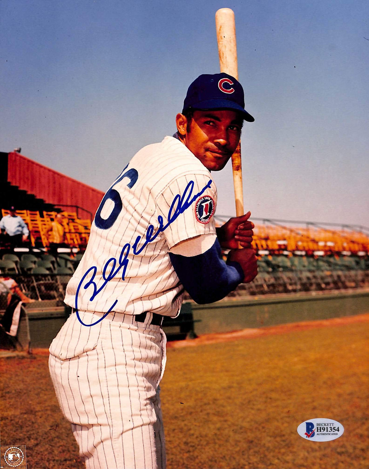 Cubs Billy Williams Authentic Signed 8x10 Photo Autographed BAS 4