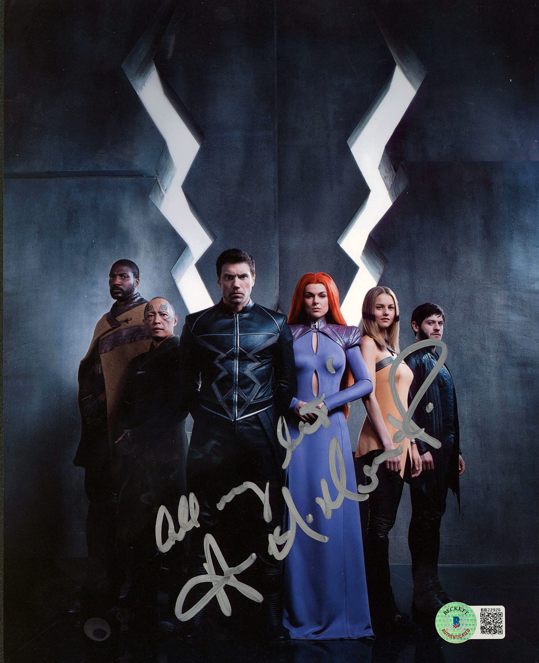 Anson Mount Marvel's Inhumans "All My Best" Signed 8x10 Photo BAS #BB22928