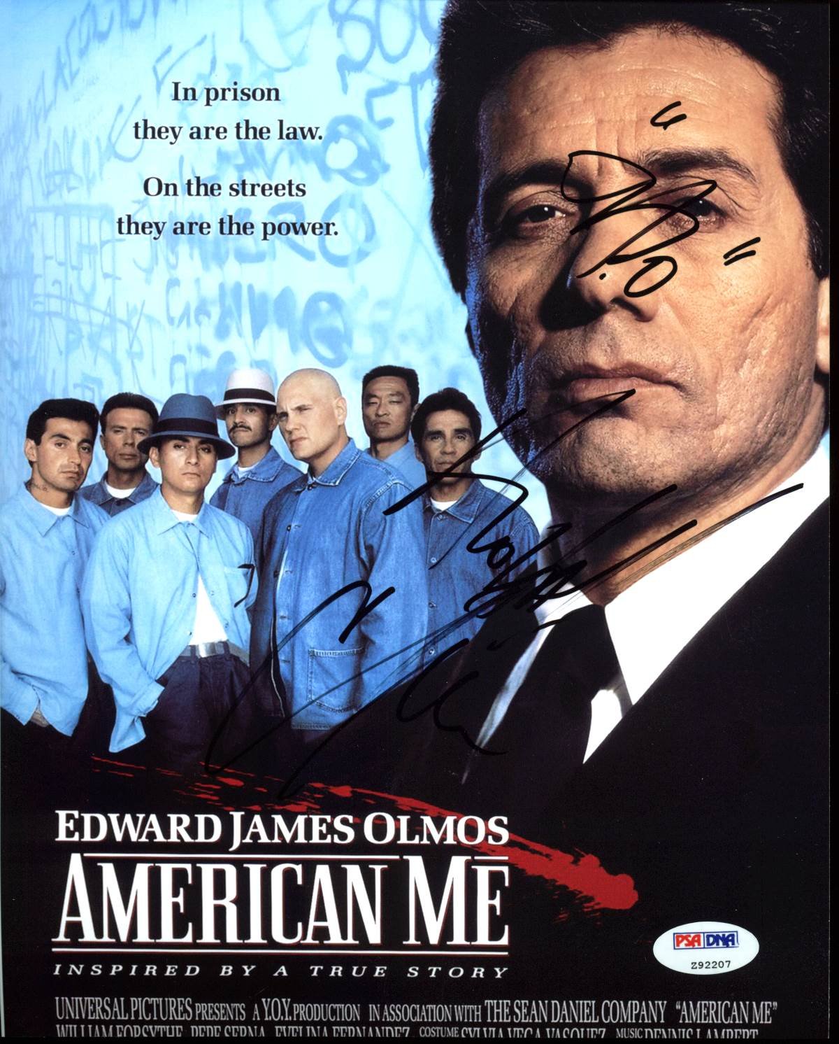 Cary-Hiroyuki Tagawa American Me Authentic Signed 8X10 Photo PSA/DNA #Z92207