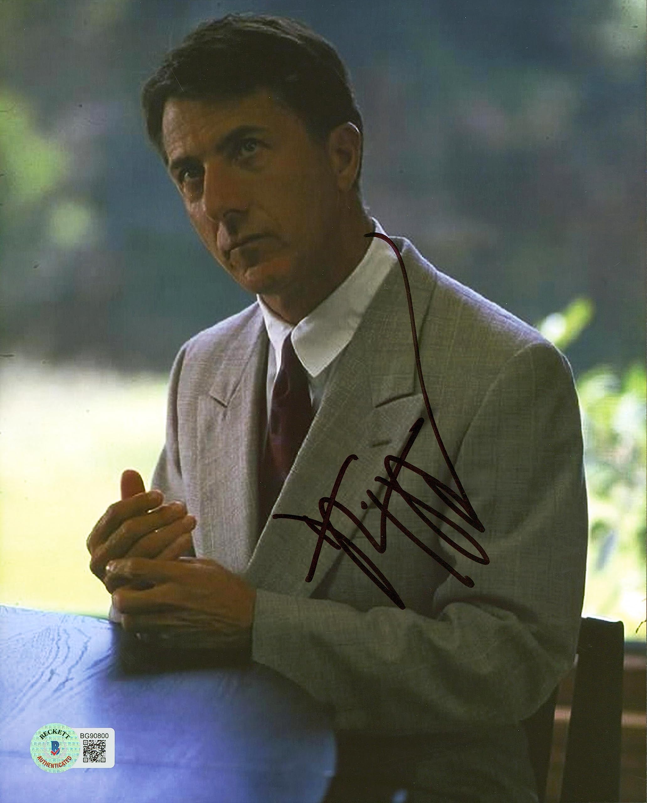 Dustin Hoffman Rain Man Authentic Signed 8x10 Photo Autographed BAS #BG90800