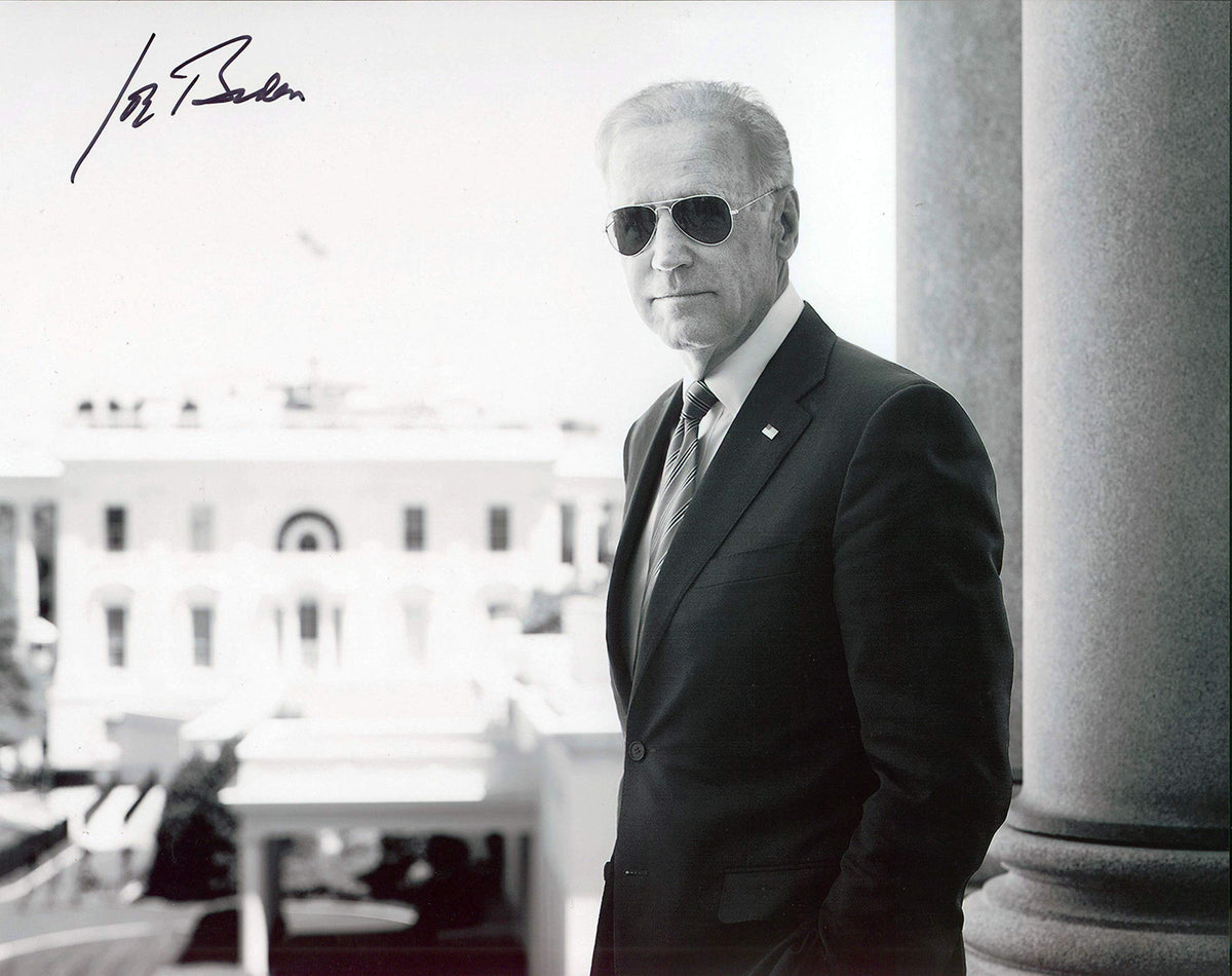 Joseph R. Biden Authentic Signed 11x14 B&W Photo Autographed BAS #Q84618