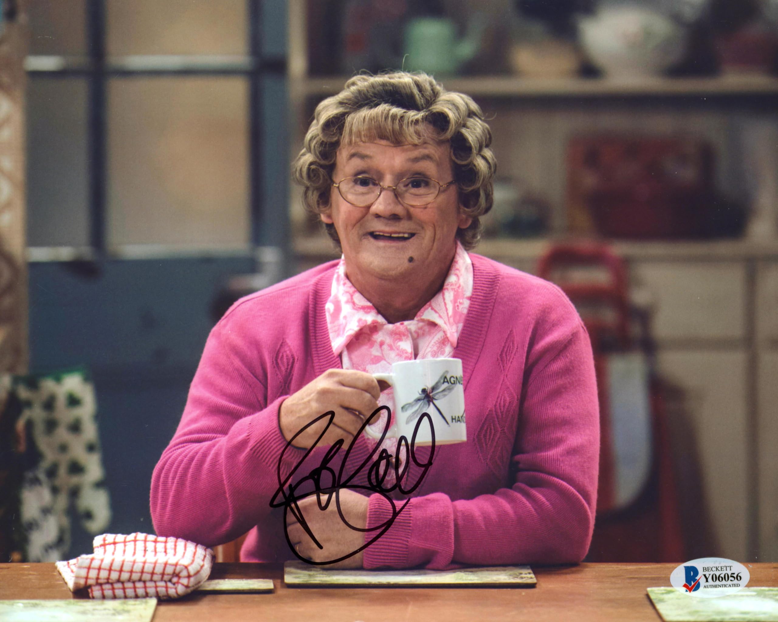 Brendan O'Carroll Mrs. Brown's Boys Authentic Signed 8x10 Photo BAS #Y06056