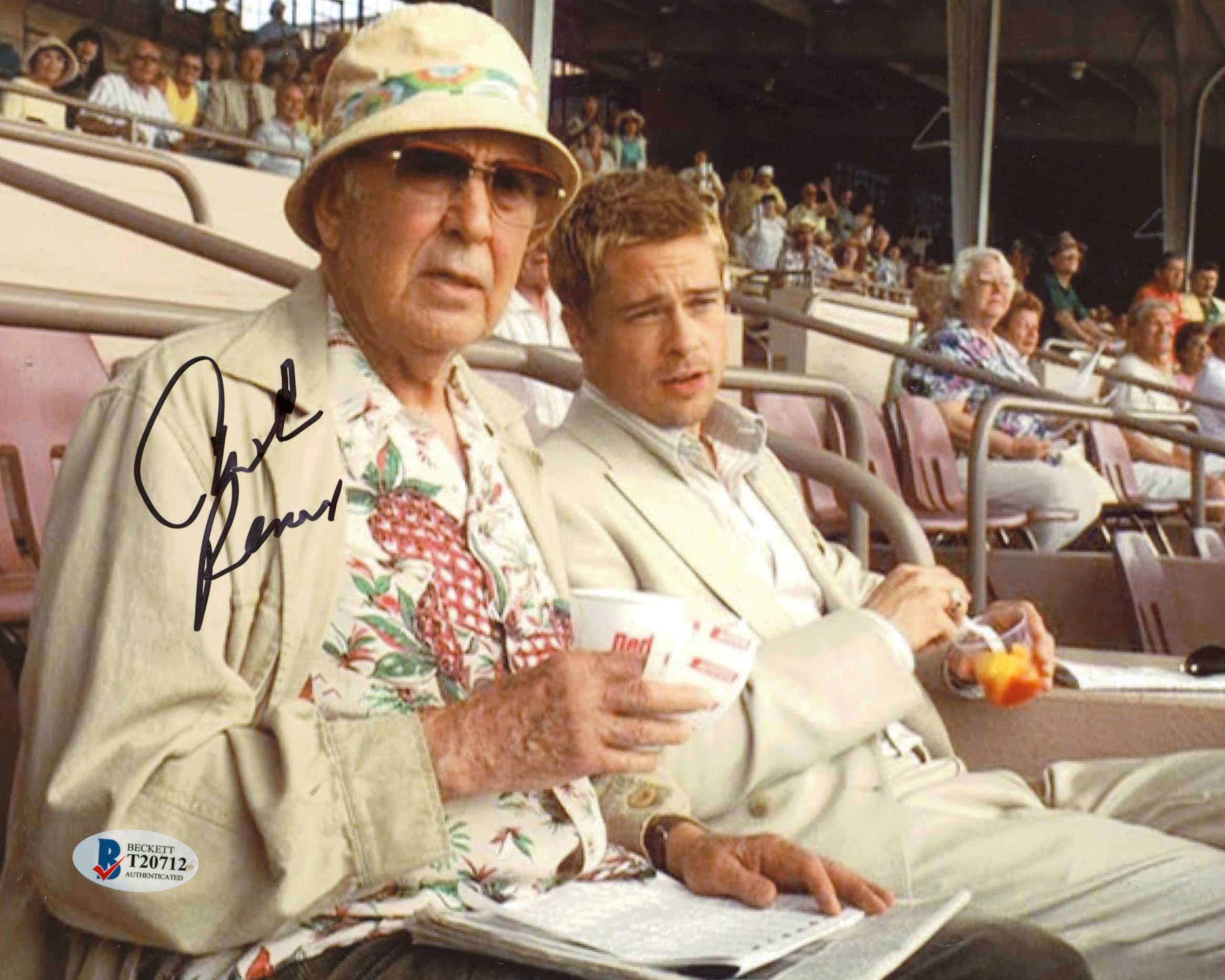 Carl Reiner Ocean's 11 Authentic Signed 8x10 Photo Autographed BAS #T20712
