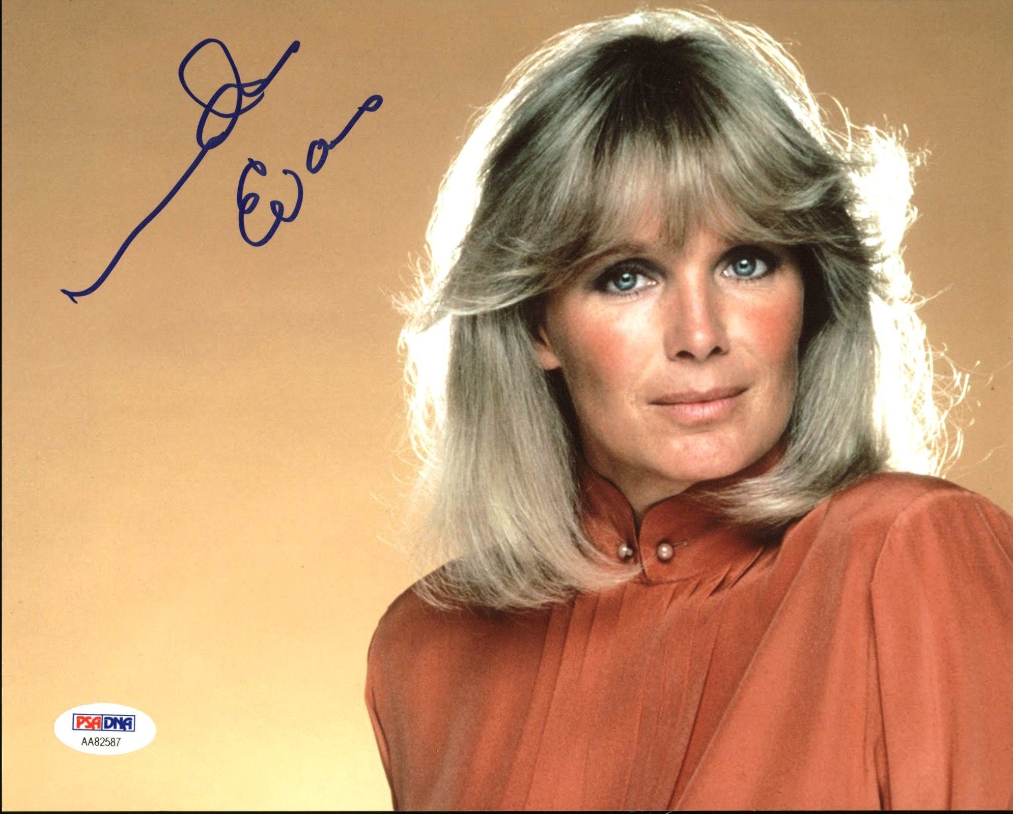 Linda Evans Dynasty Authentic Signed 8X10 Photo Autographed PSA/DNA #AA82587