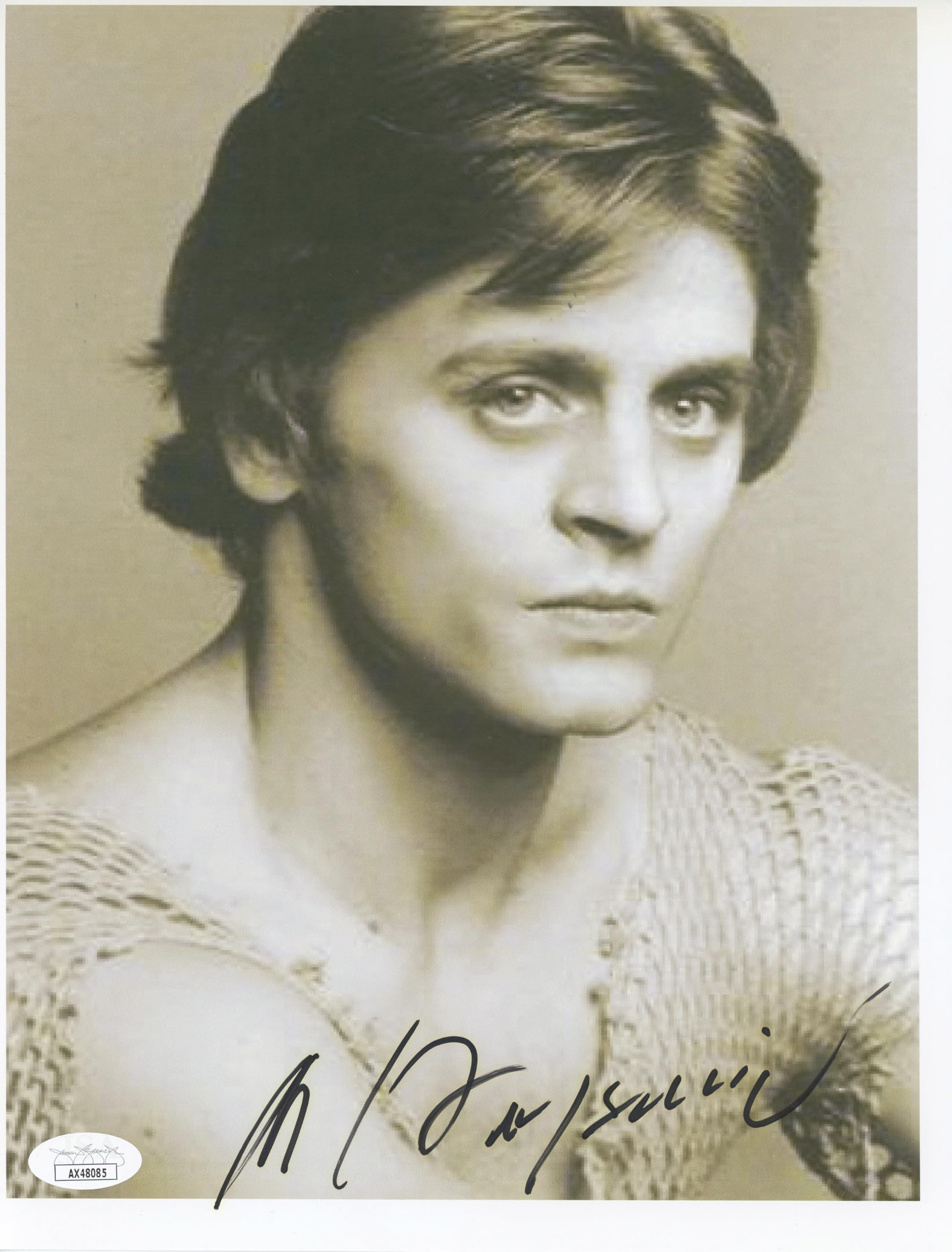 Mikhail Baryshnikov White Knights Authentic Signed 8.5x11 Photo JSA #AX48085