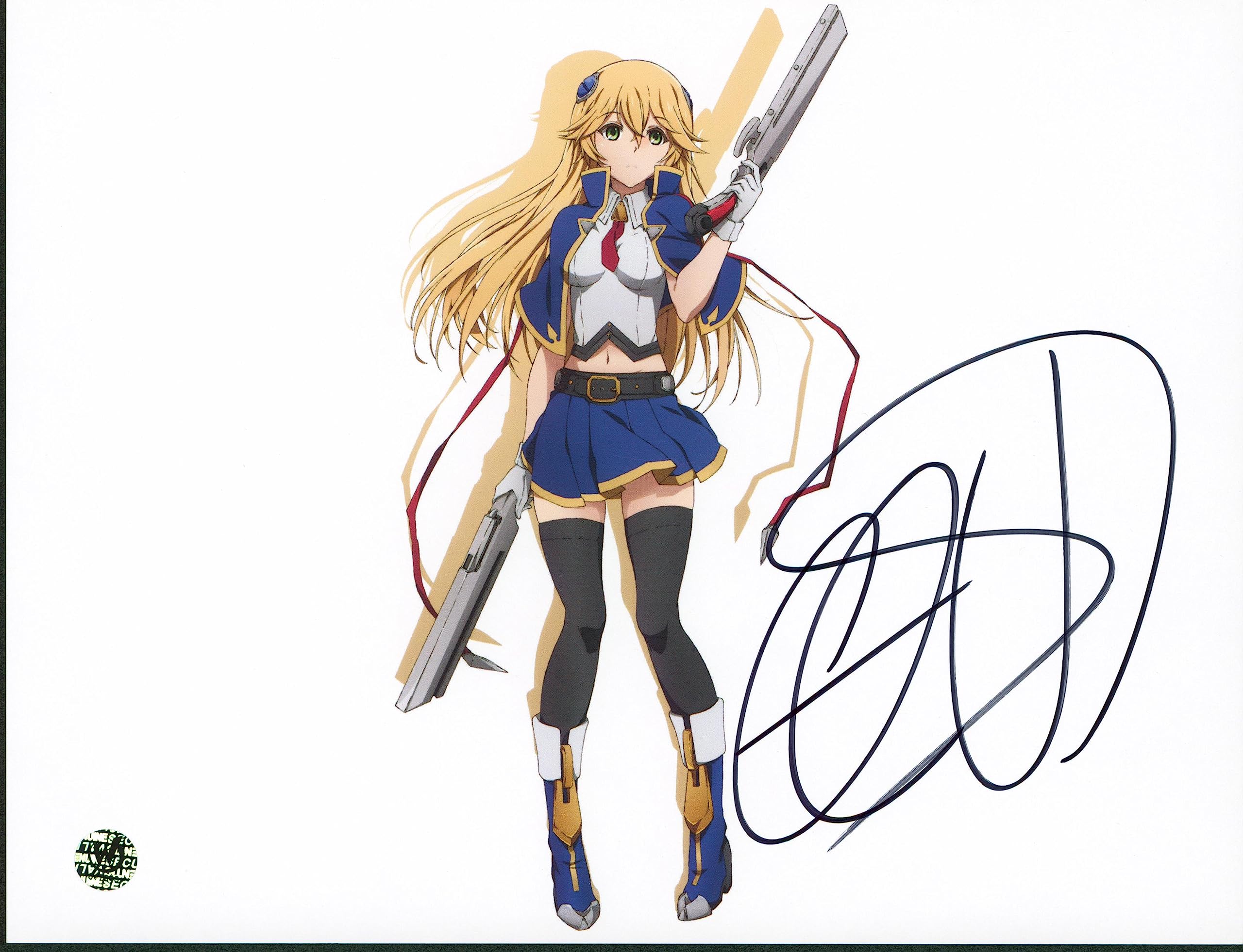 Cristina Vee BlazBlue Authentic Signed 8.5x11 Photo Wizard World #017343