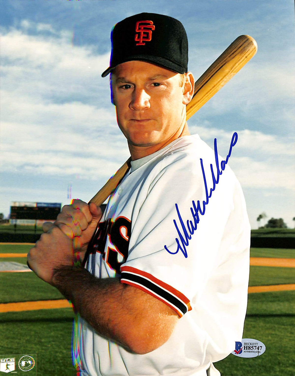 Giants Matt Williams Authentic Signed 8x10 Photo Autographed BAS 4