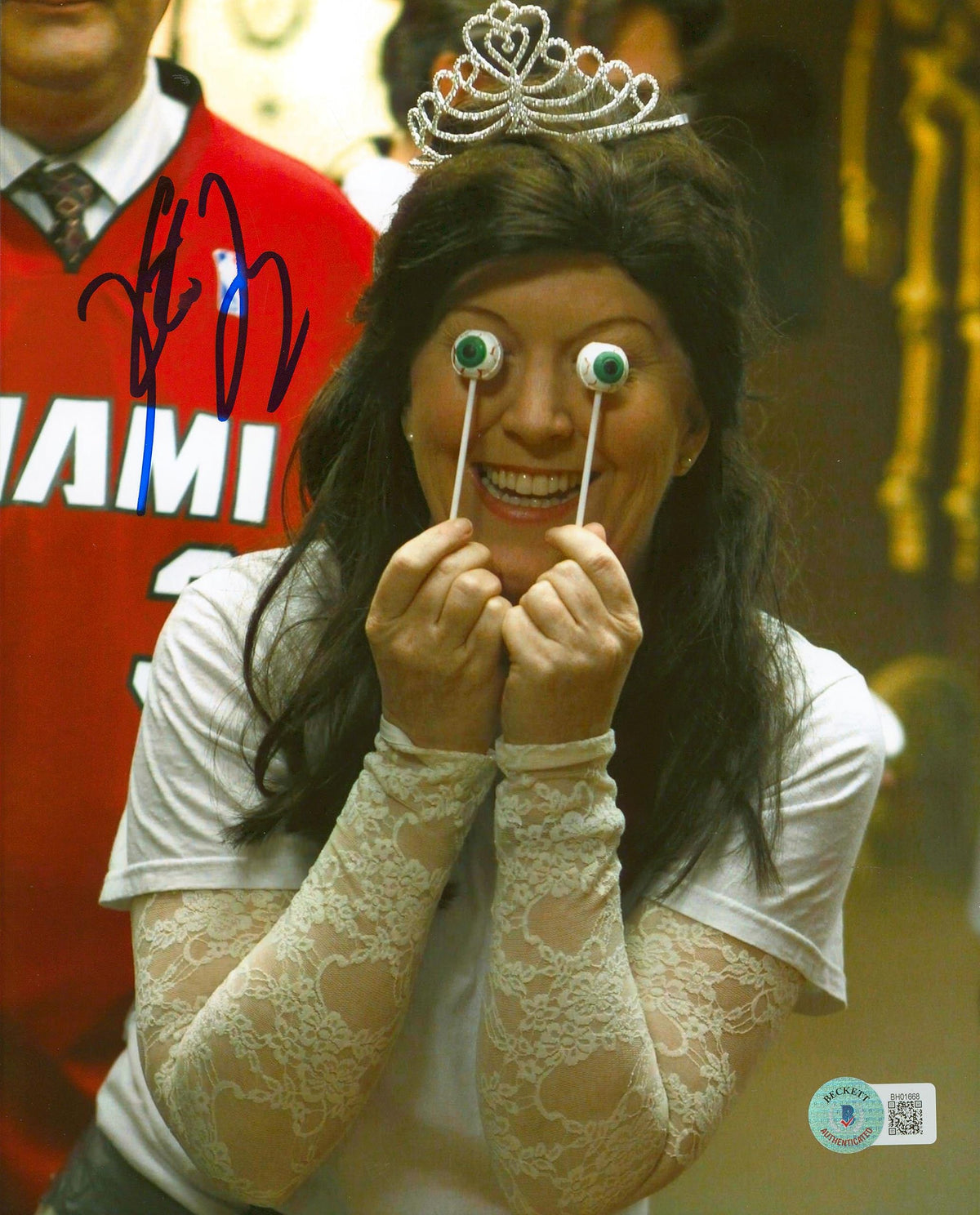 Kate Flannery The Office Authentic Signed 8x10 Photo Autographed BAS #BH01668