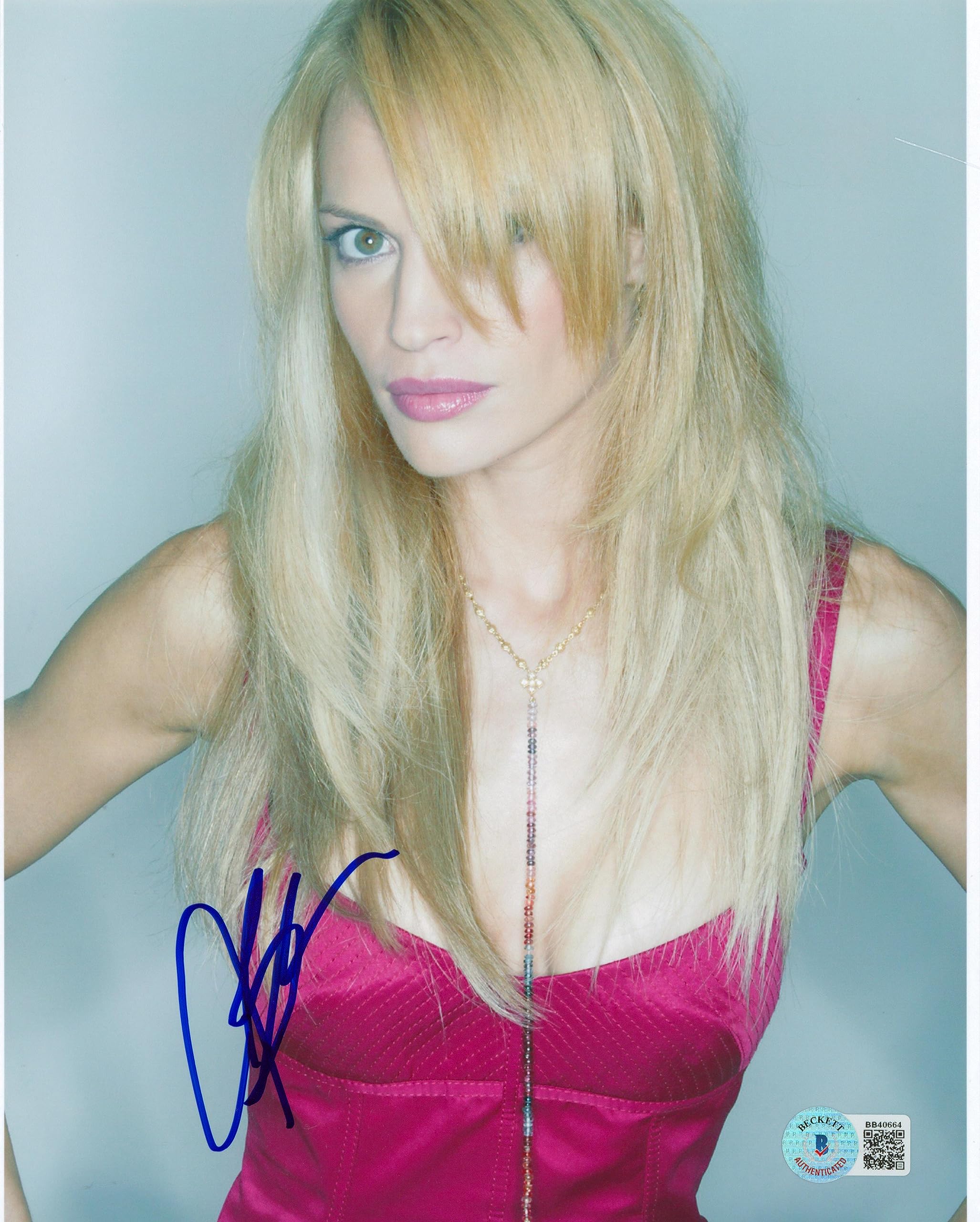 Jolene Blalock Star Trek Enterprise Authentic Signed 8x10 Photo BAS #BB40664