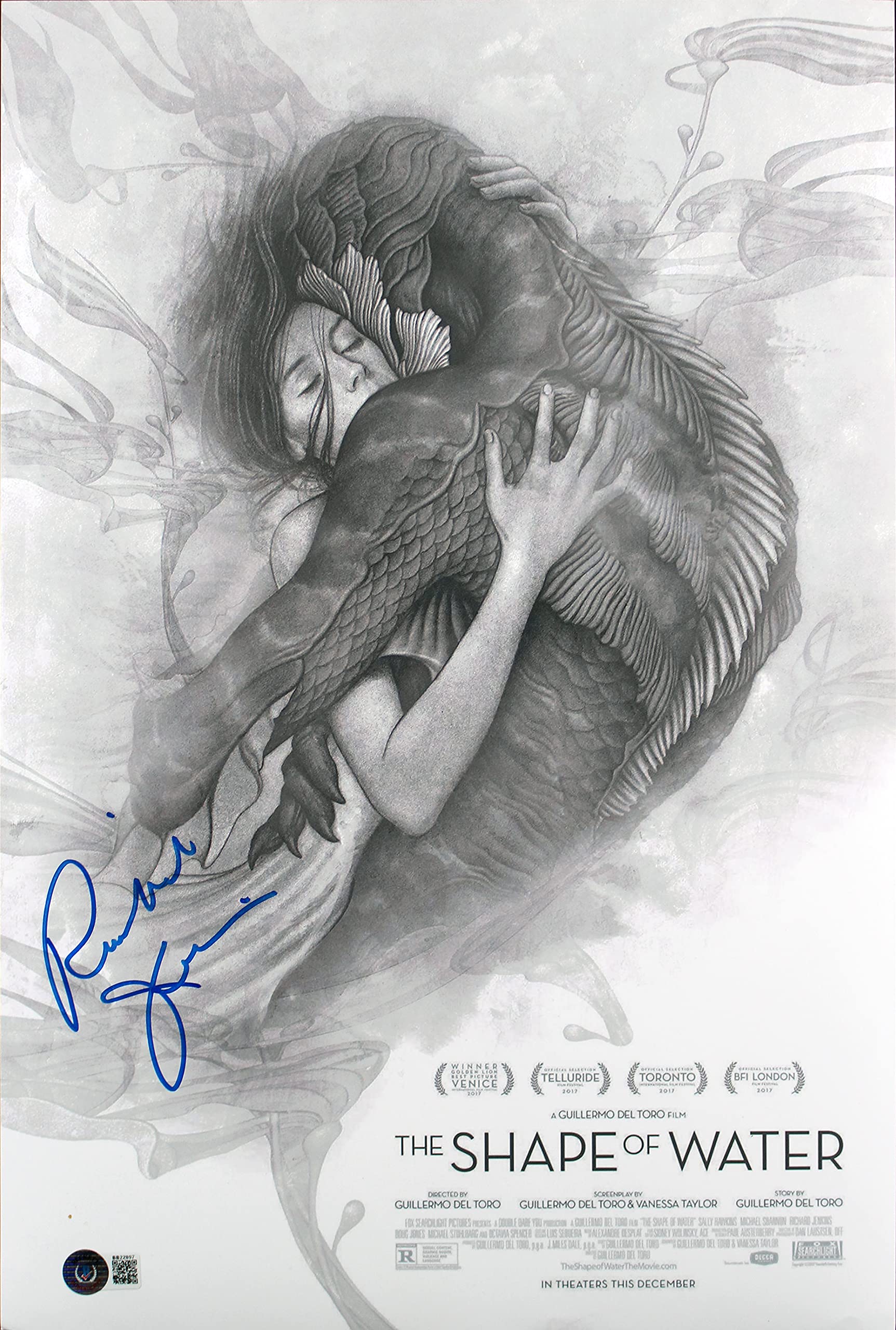 Richard Jenkins The Shape of Water Authentic Signed 12x18 Photo BAS #BB22897