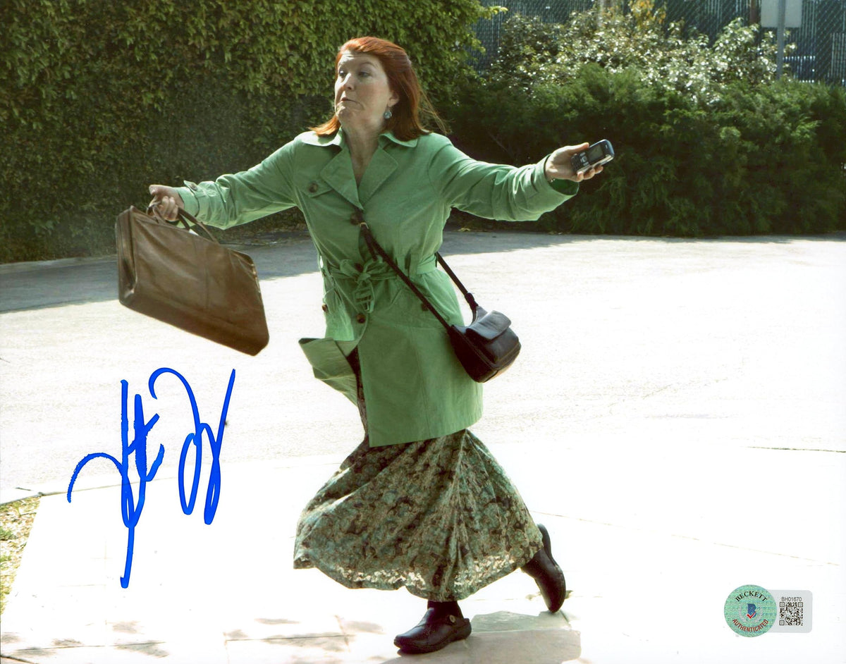 Kate Flannery The Office Authentic Signed 8x10 Photo Autographed BAS #BH01670