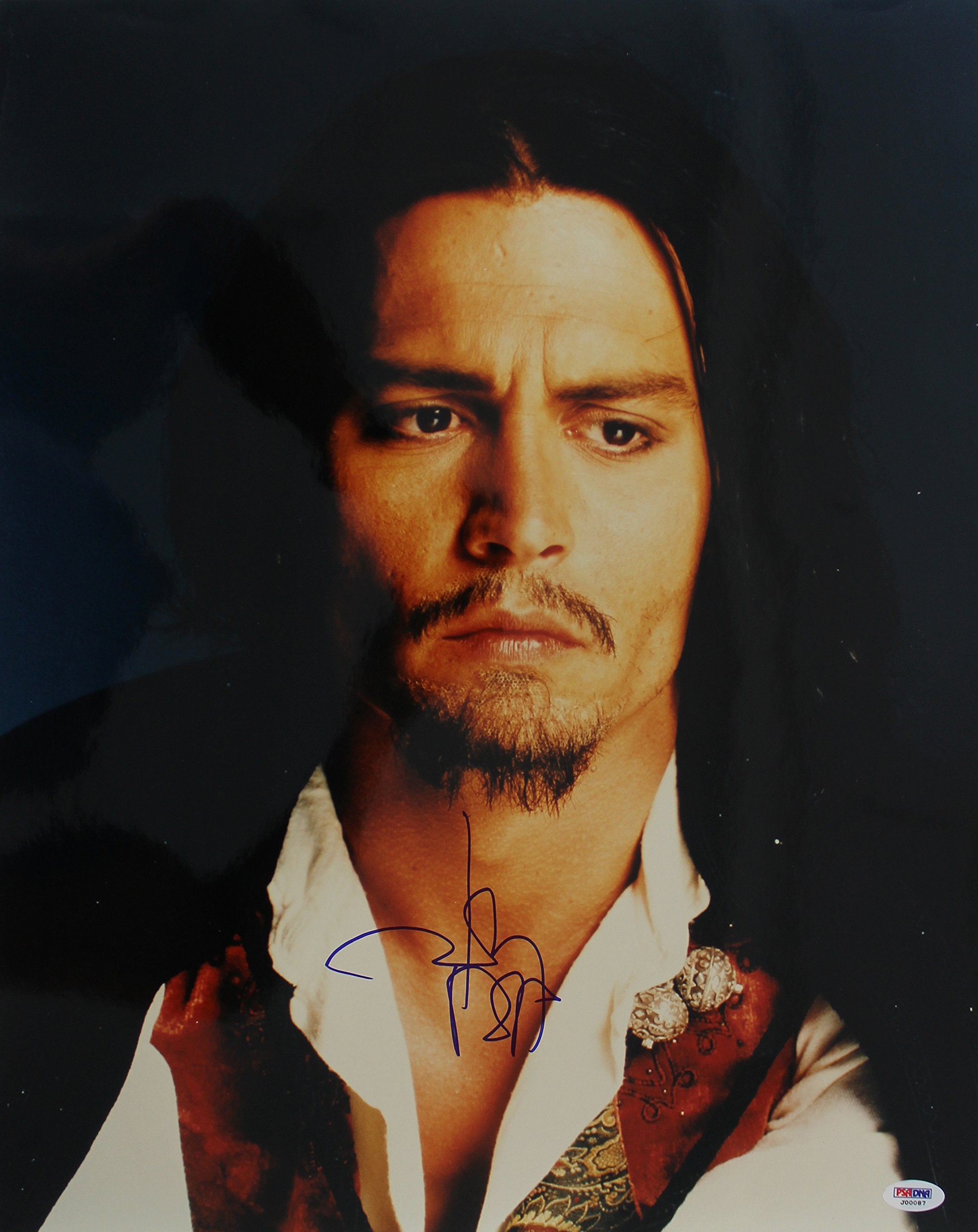 Johnny Depp Don Juan DeMarco Authentic Signed 16x20 Photo PSA/DNA #J00087