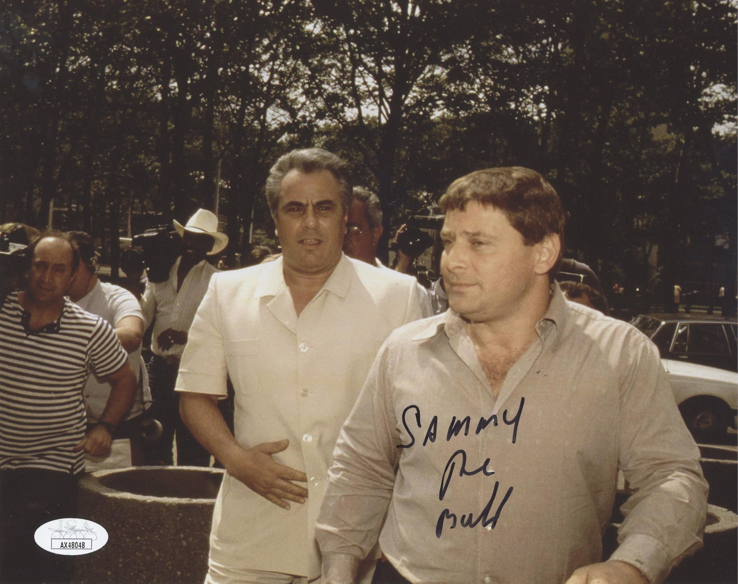 Sammy "The Bull" Gravano Authentic Signed 8x10 Photo Autographed JSA #AX48048