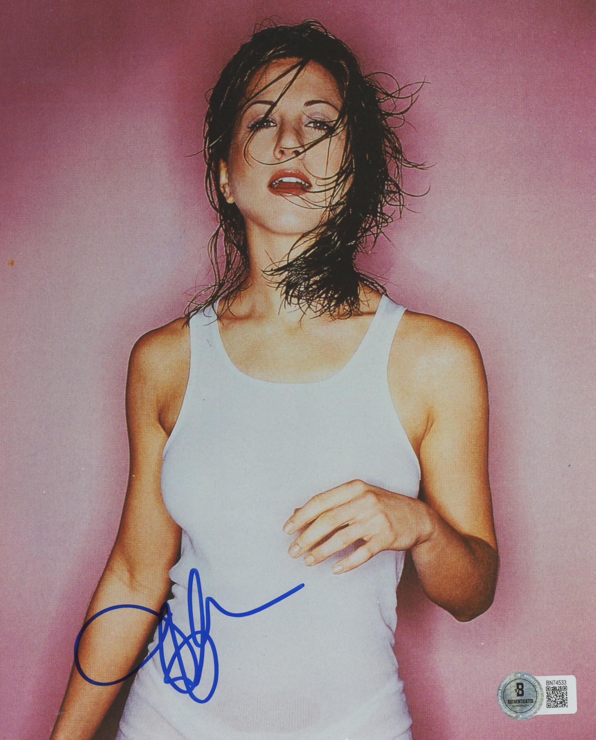 Jennifer Aniston Friends Authentic Signed 8x10 Photo Autographed BAS #BN74533