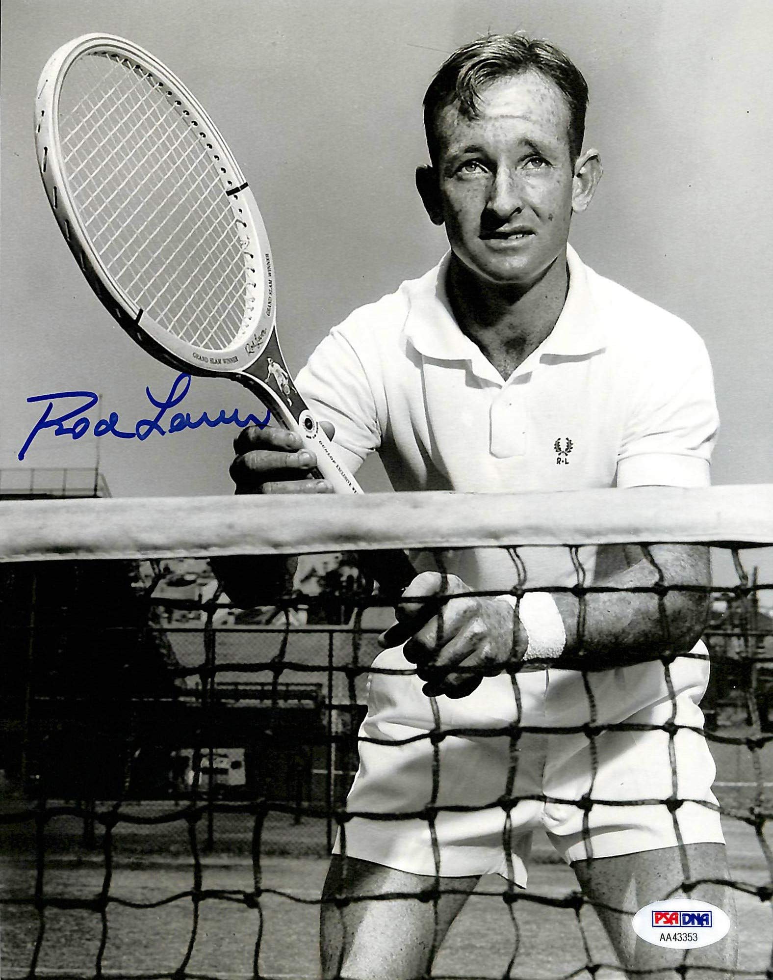 Rod Laver Tennis Authentic Signed 8x10 Photo Autographed BAS/PSA 3