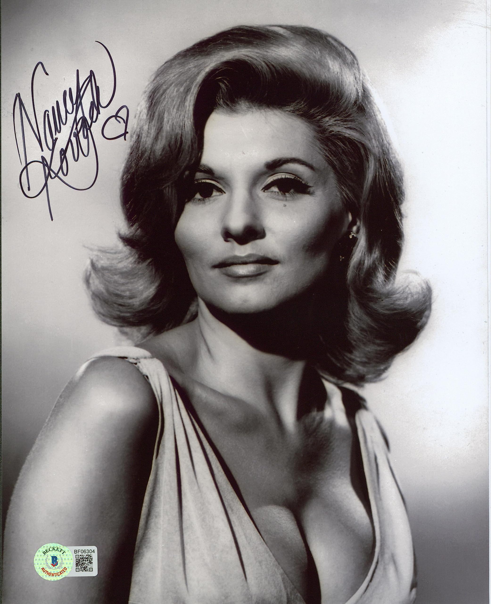 Nancy Kovack Jason and the Argonauts Signed 8x10 Sexy Photo BAS #BF06304