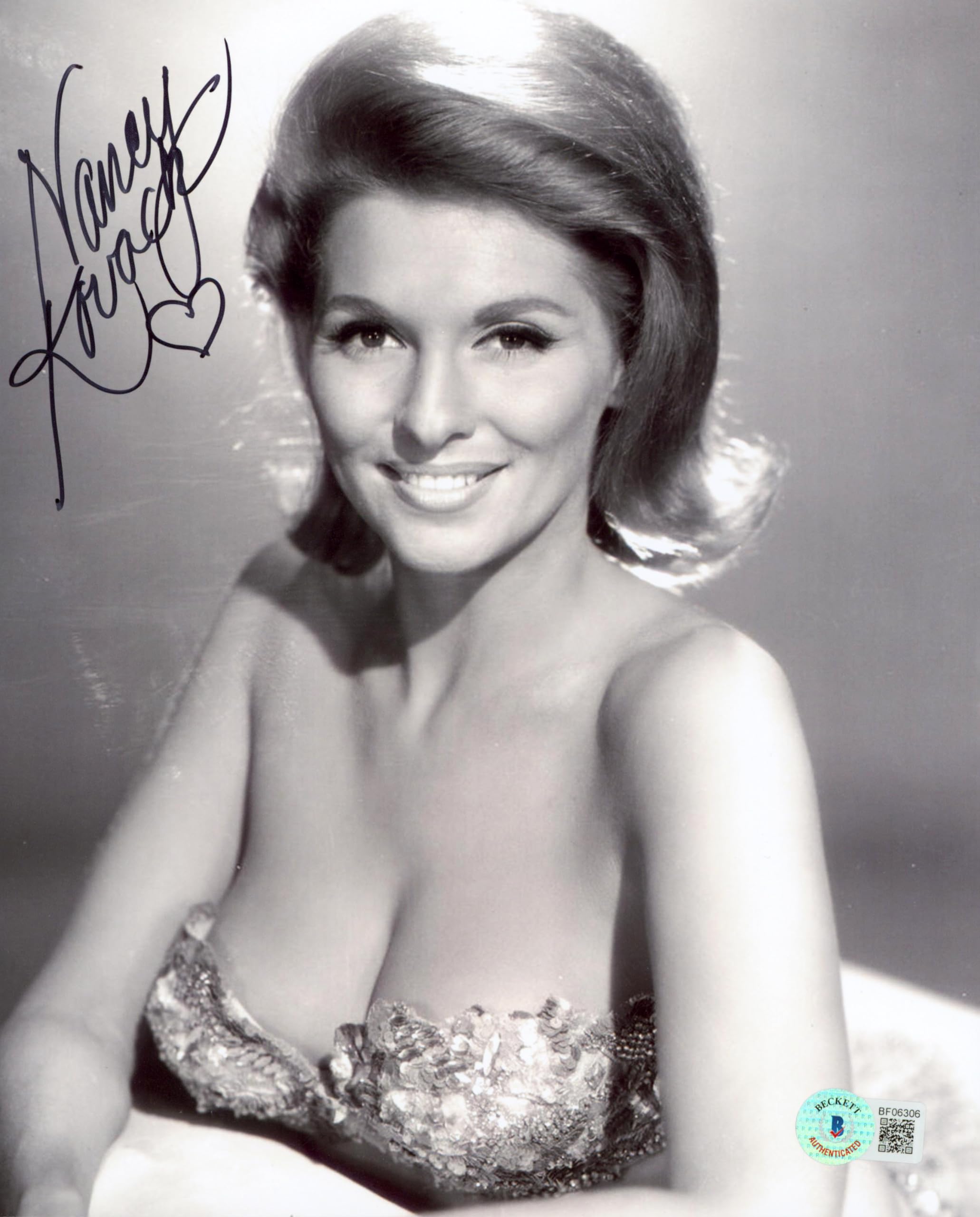 Nancy Kovack Jason and the Argonauts Signed 8x10 Sexy Photo BAS #BF06306