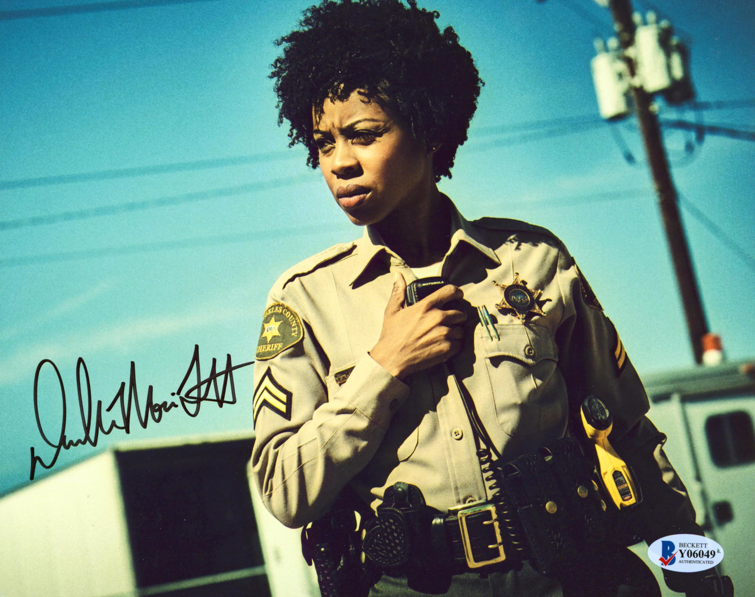 Danielle Monet Truitt Deputy Authentic Signed 8x10 Photo Autographed BAS #Y06049