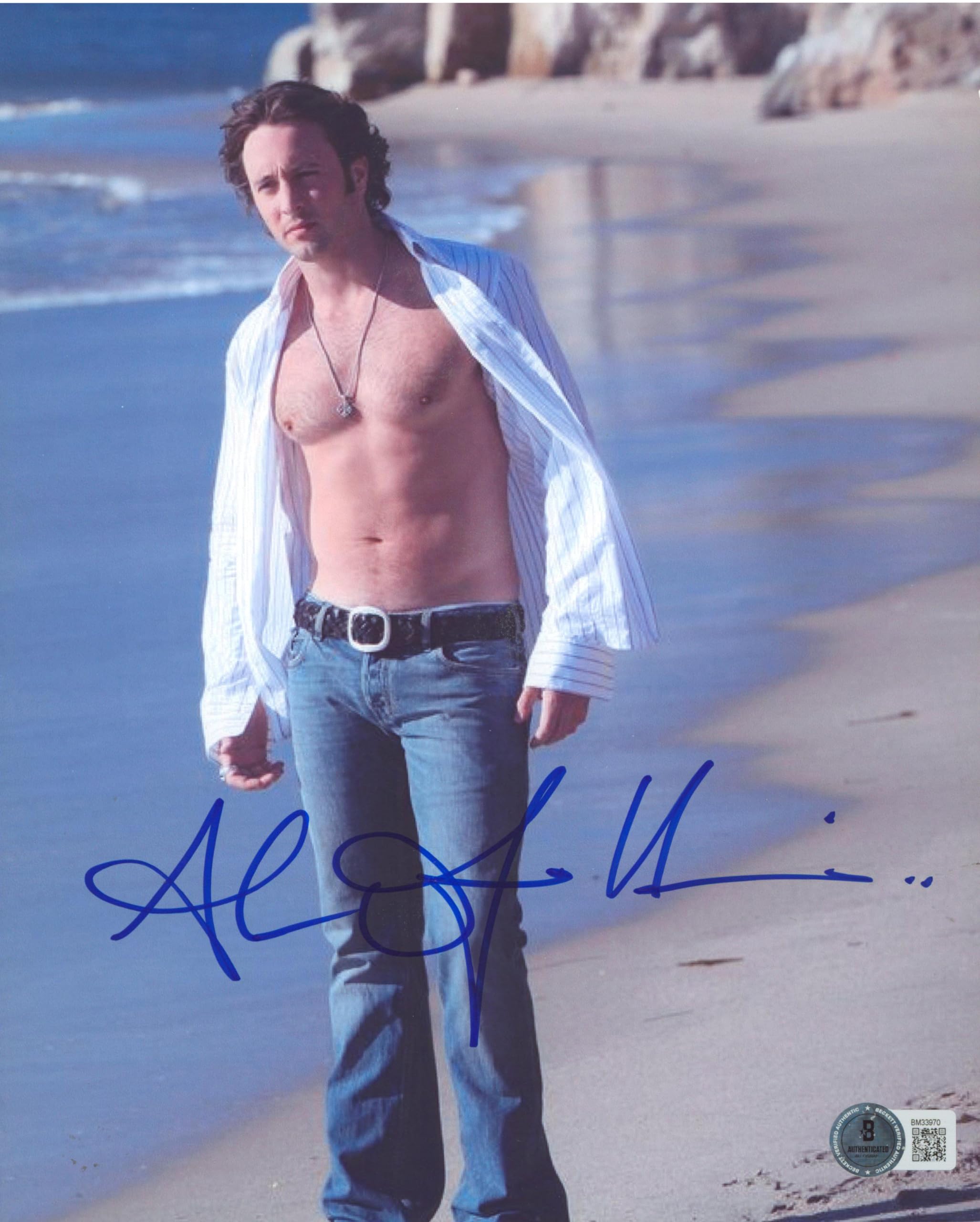 Alex O'Loughlin Moonlight Authentic Signed 8x10 Photo Autographed BAS #BM33970