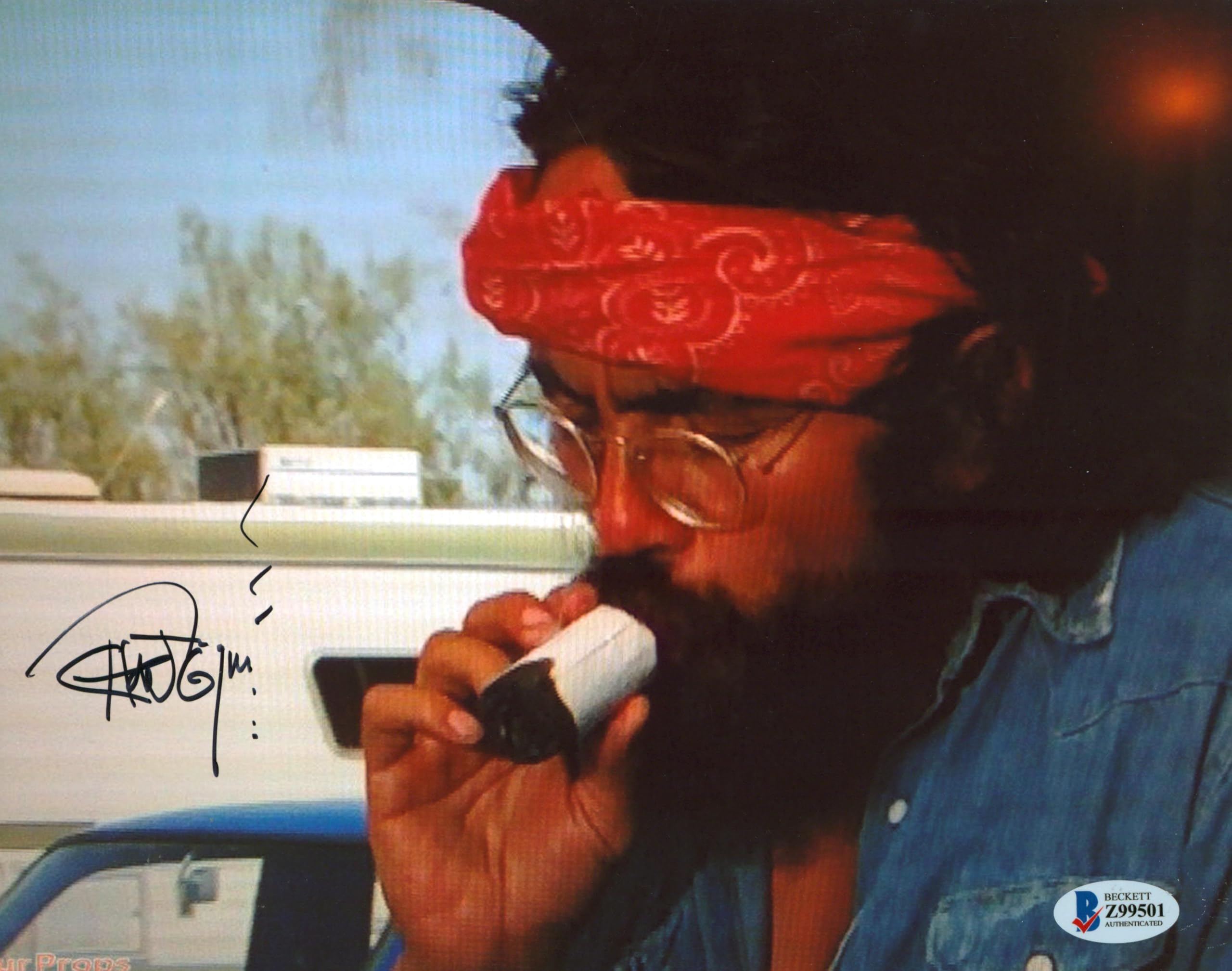 Tommy Chong Up in Smoke Authentic Signed 8x10 Photo Autographed BAS #Z99501