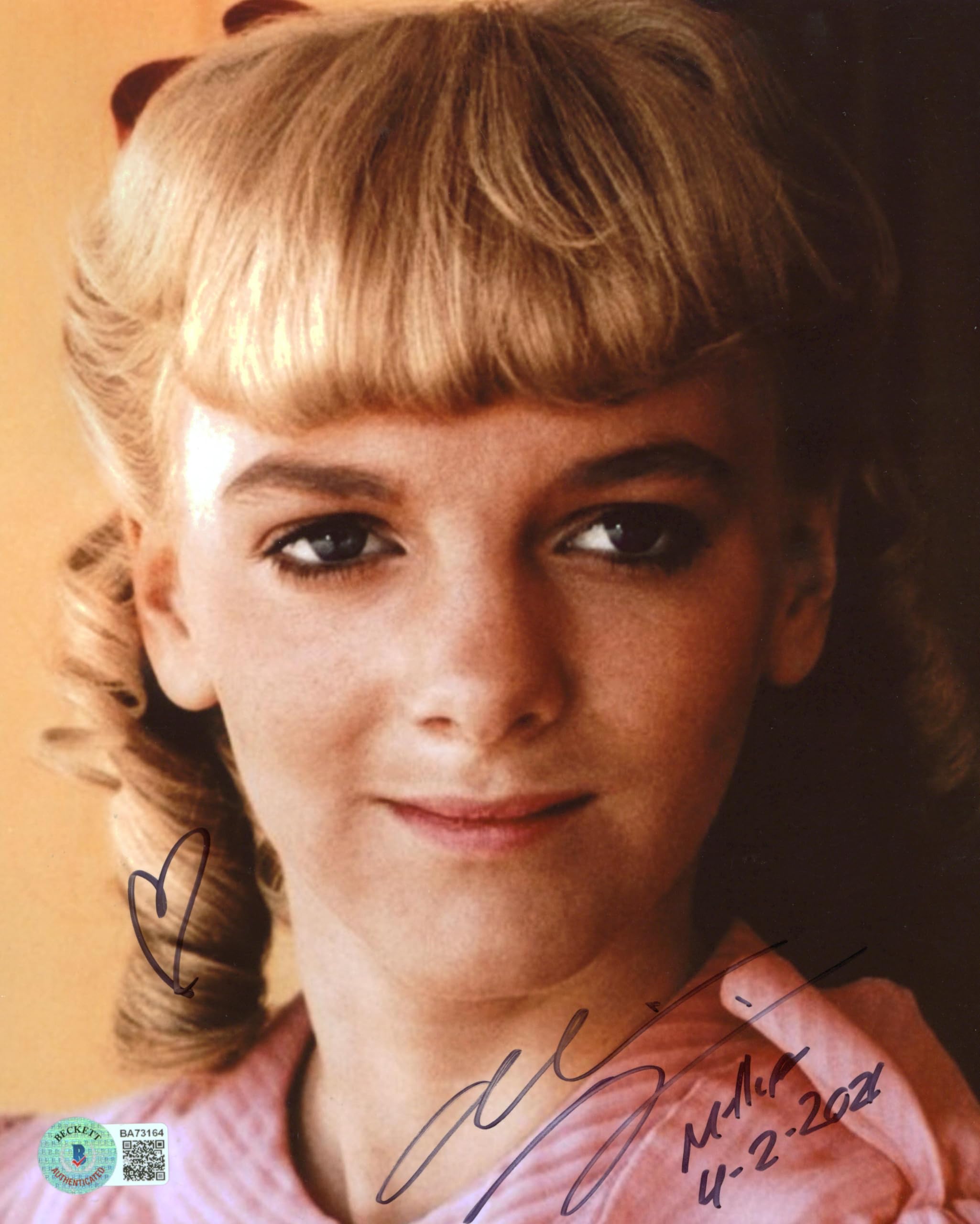 Alison Arngrim Little House on the Prairie "Nellie" Signed 8x10 Photo BAS 7
