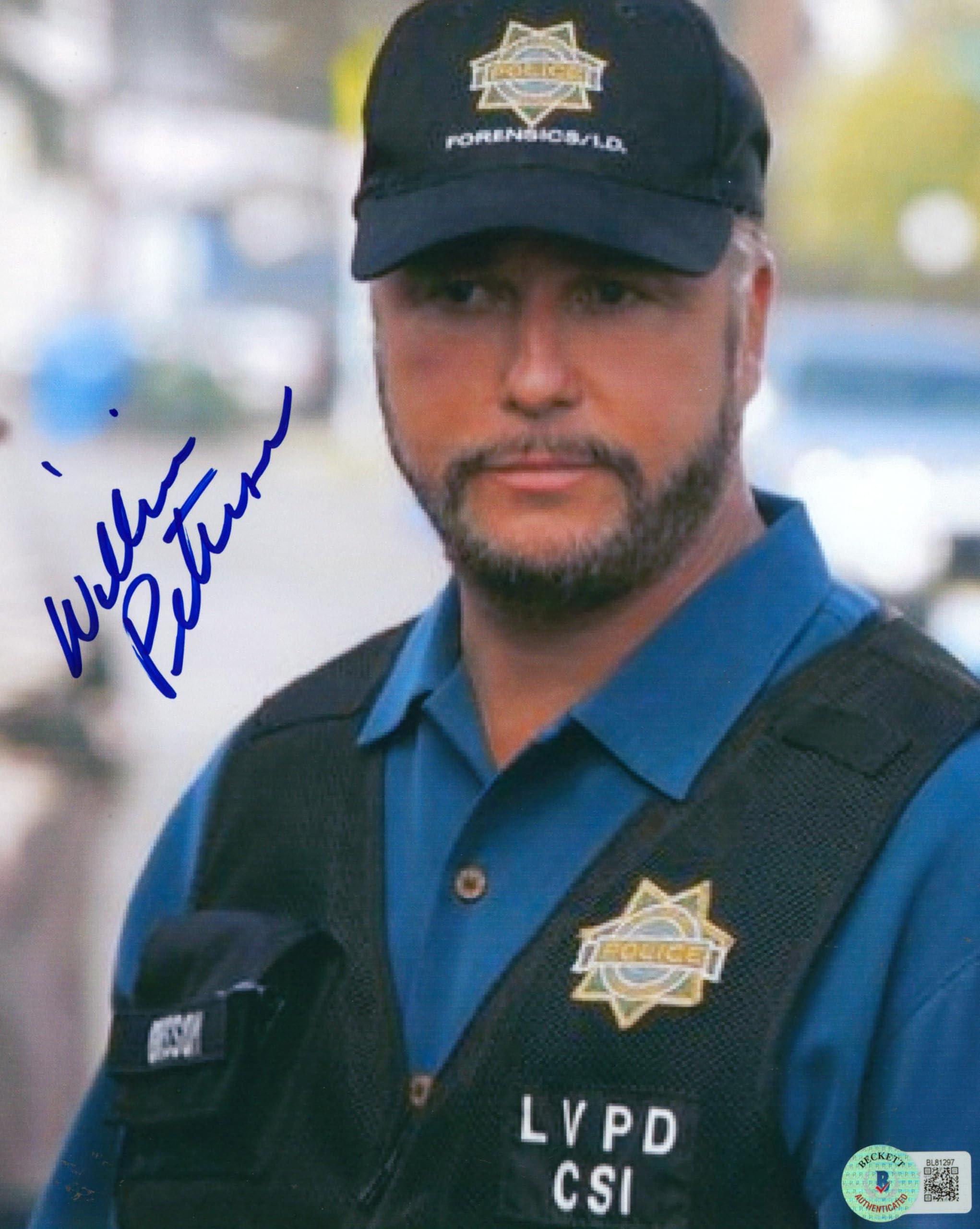 William Petersen CSI: Vegas Authentic Signed 8x10 Photo Autographed BAS #BL81297