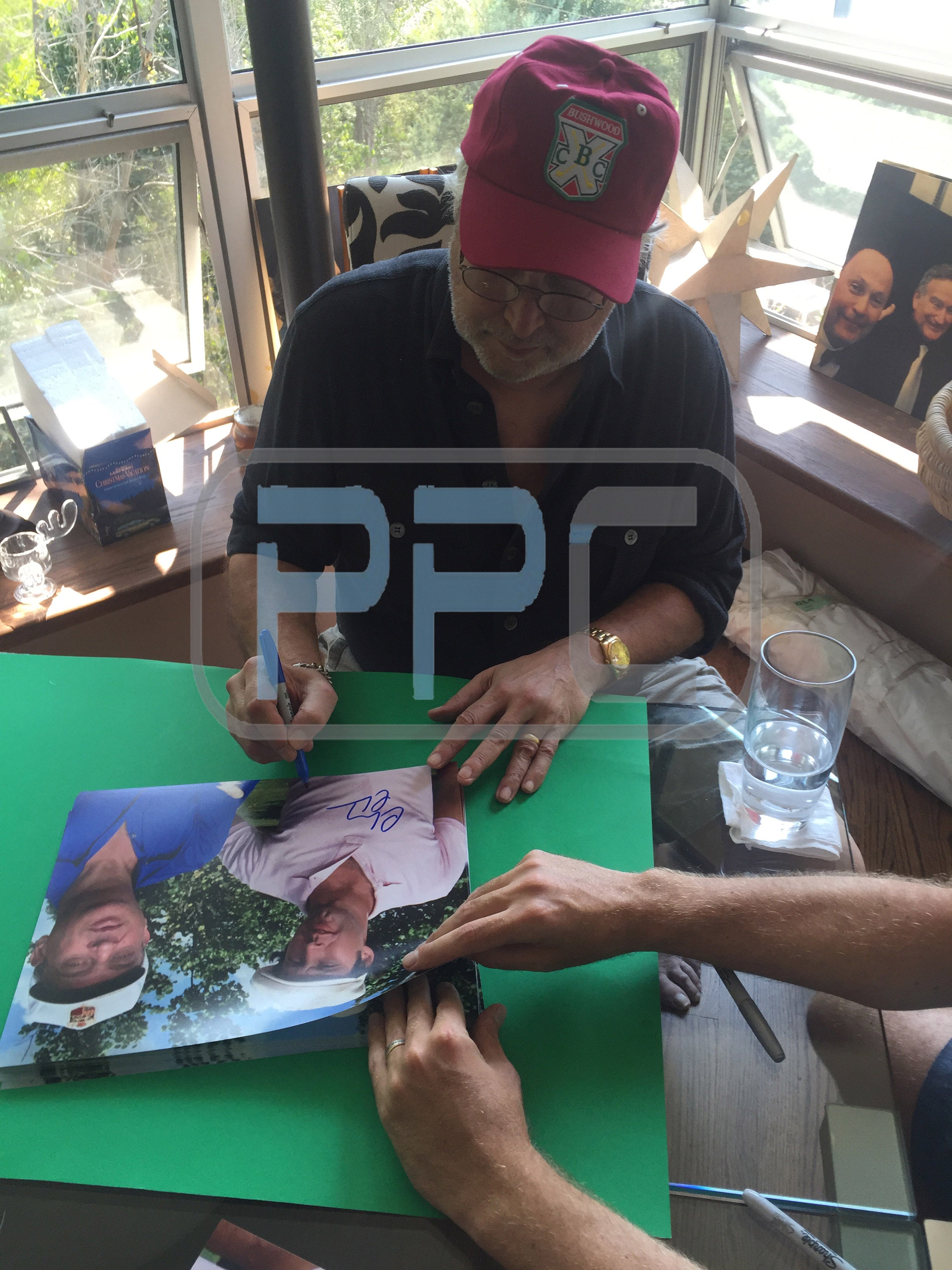 Chevy Chase Caddyshack Authentic Signed 11X14 Photo w/ Dangerfield PSA/DNA ITP