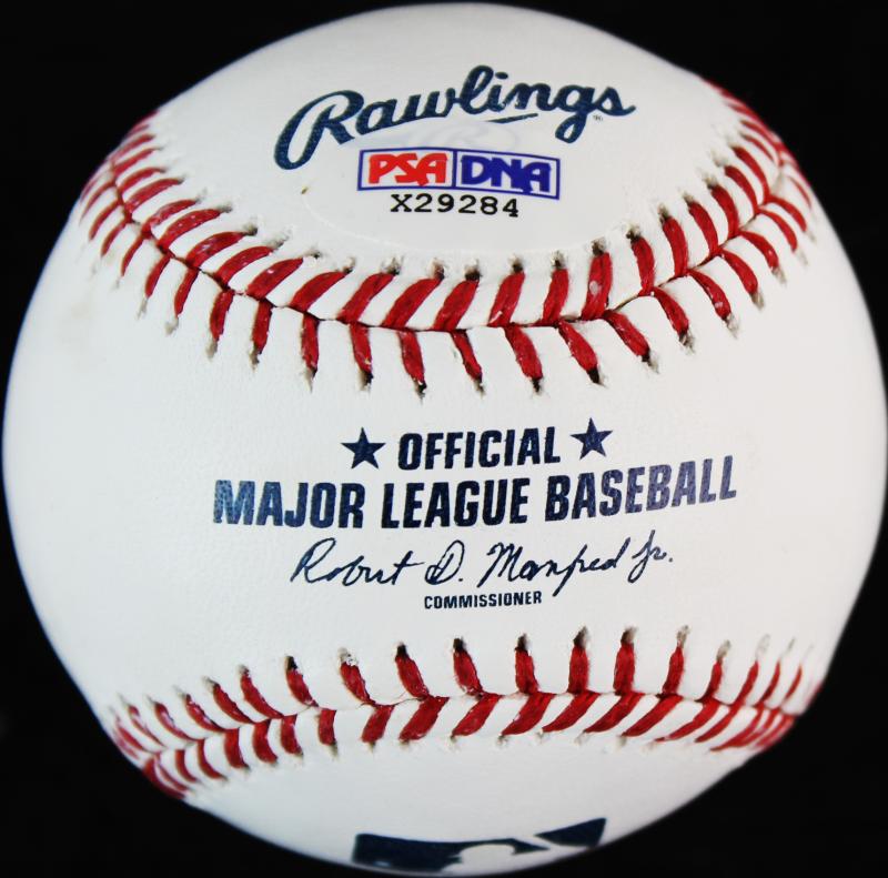 Dodgers Yasmani Grandal Signed Authentic OML Baseball PSA/DNA #X29284