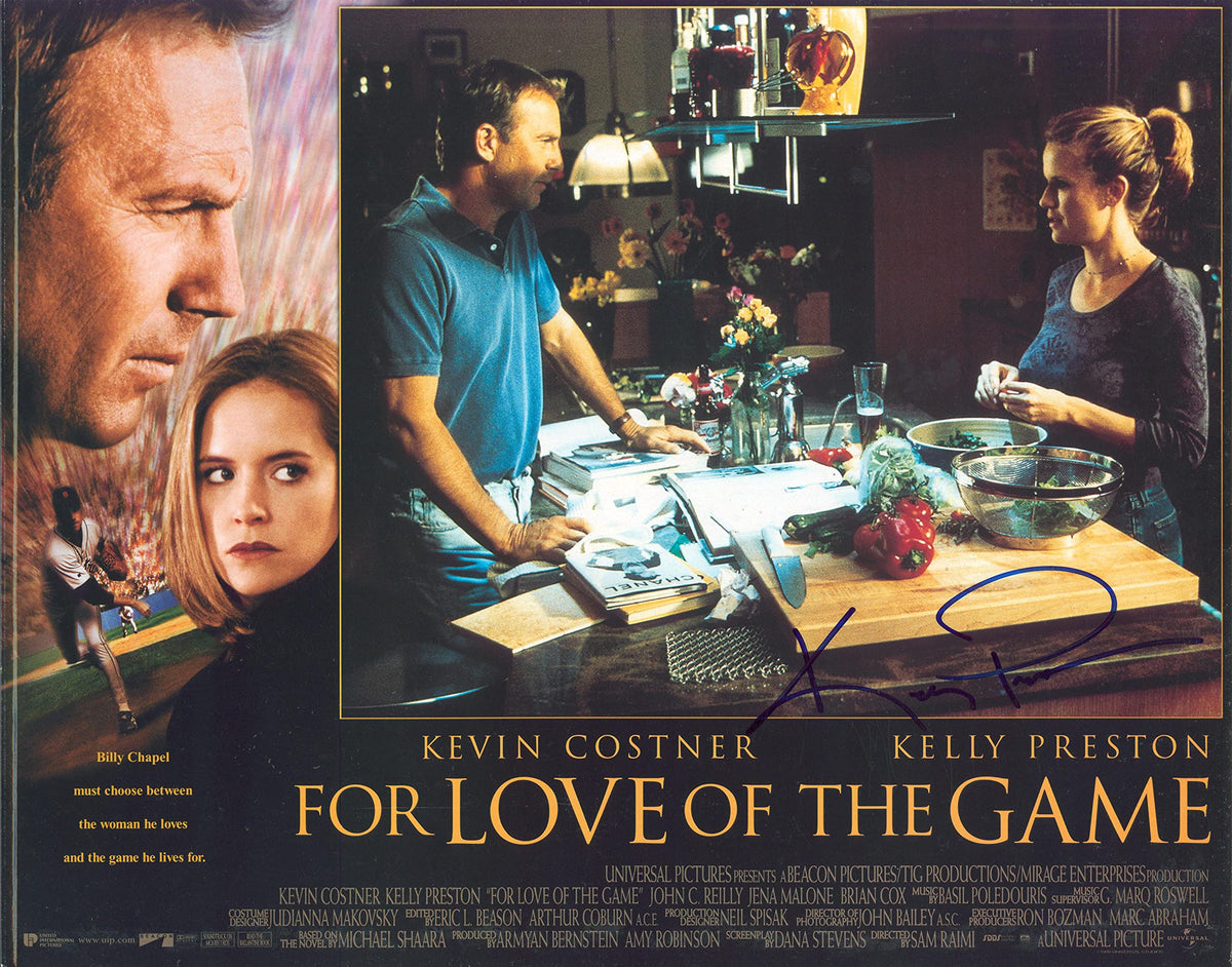 Kelly Preston For Love Of The Game Signed 11x14 Lobby Card Photo JSA #J98317