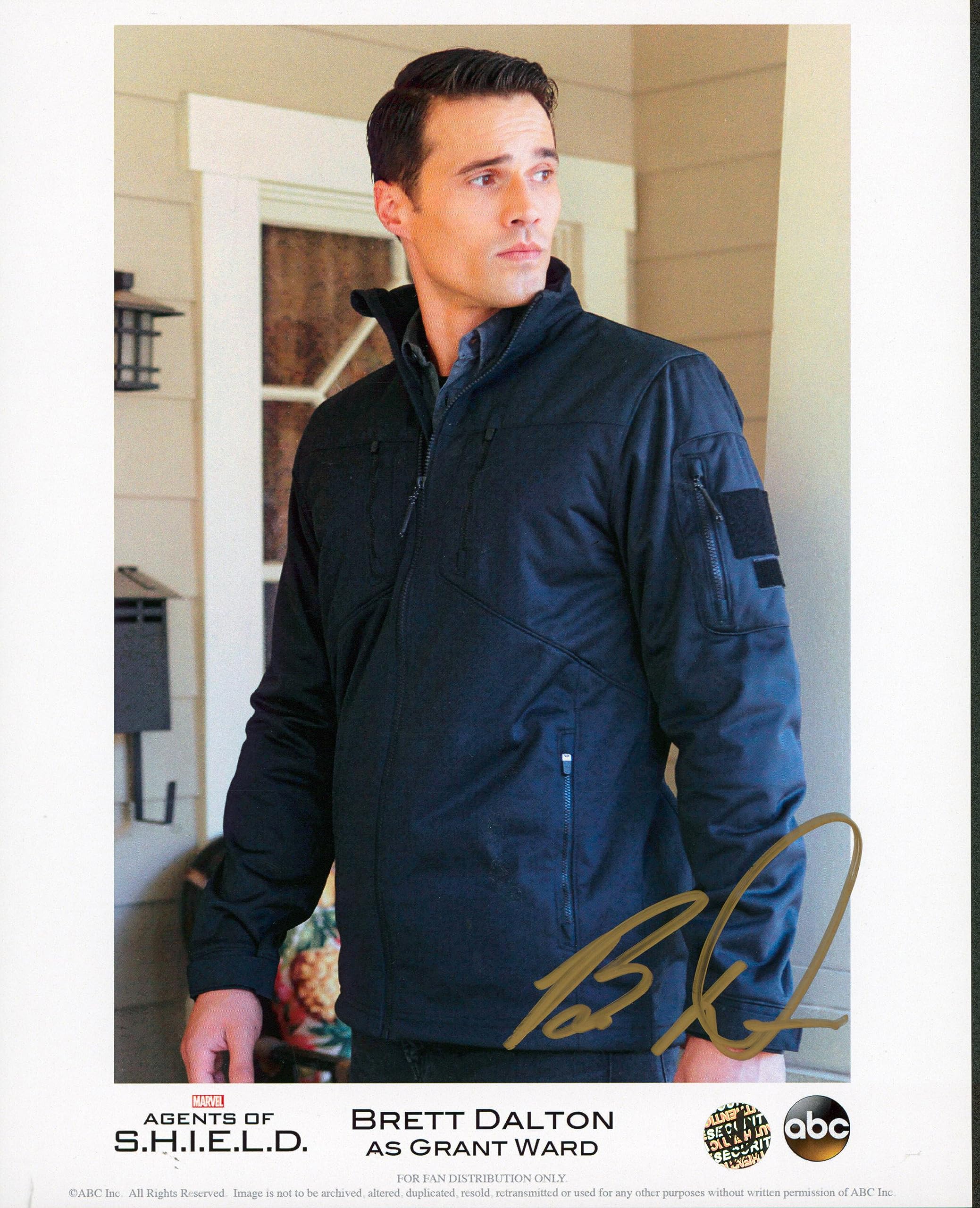 Brett Dalton Marvel Agents of SHIELD Authentic Signed 8x10 Photo Wizard World 9