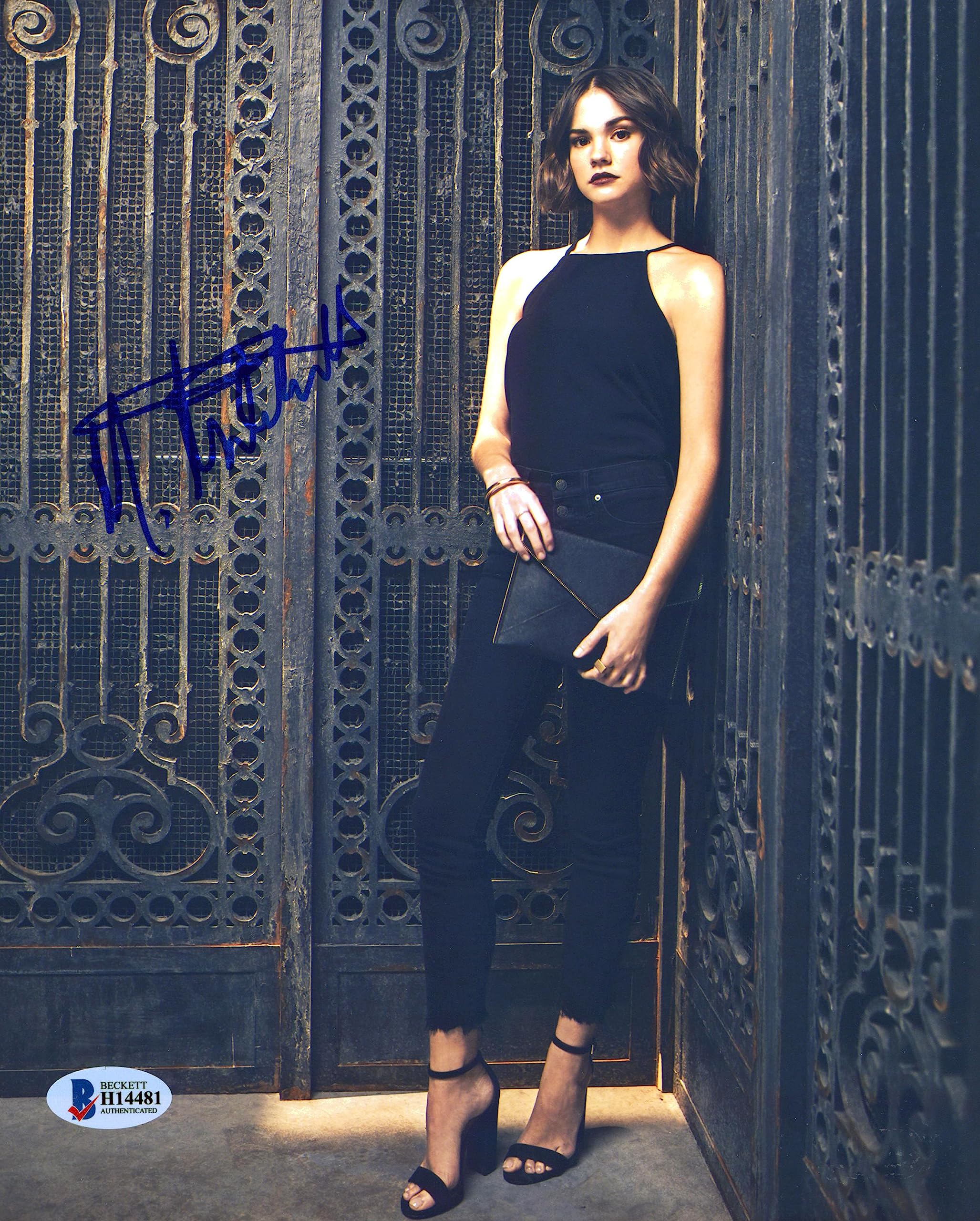 Maia Mitchell Good Trouble Authentic Signed 8x10 Photo Autographed BAS #H14481
