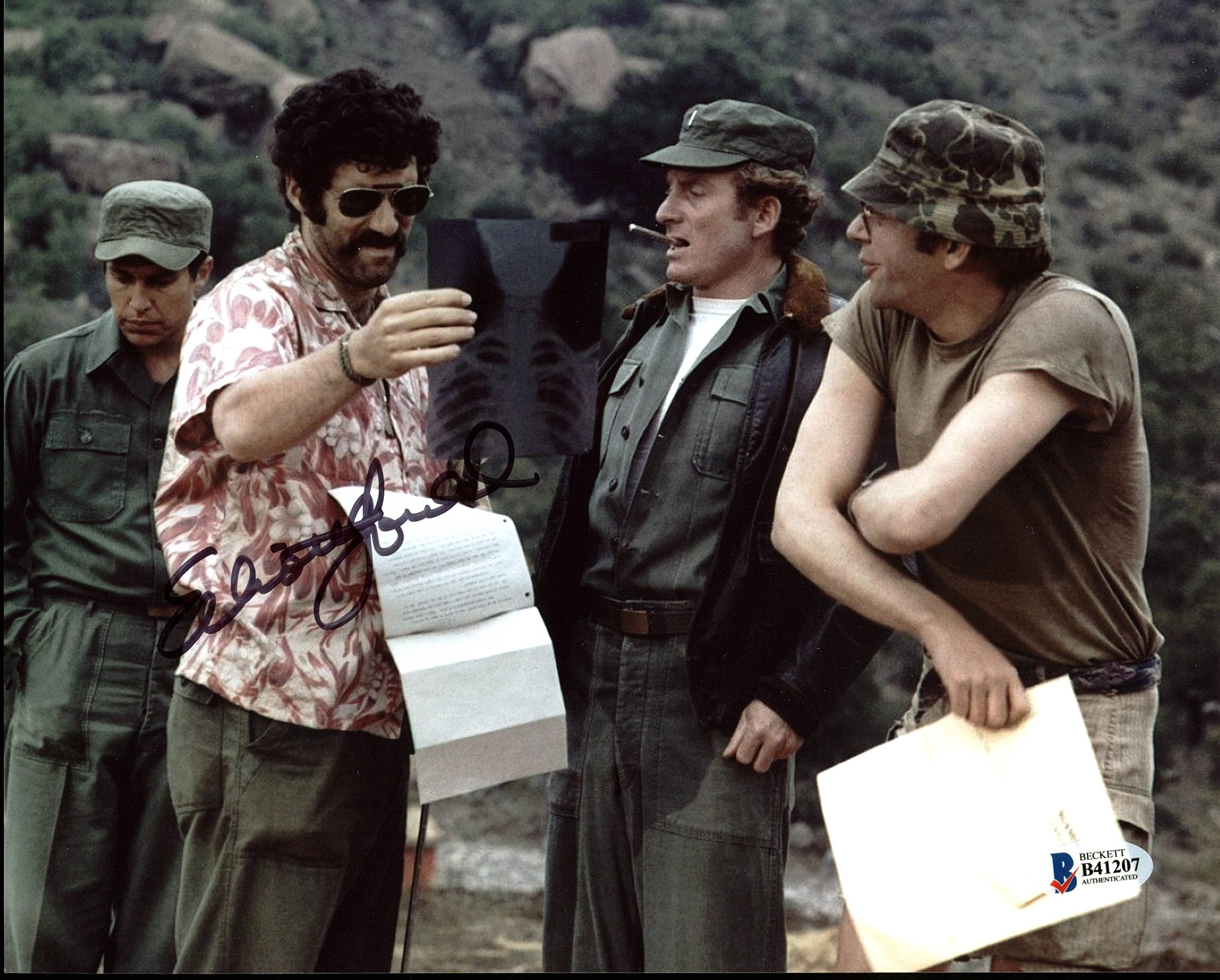 Elliott Gould MASH Authentic Signed 8X10 Photo Autographed BAS #B41207