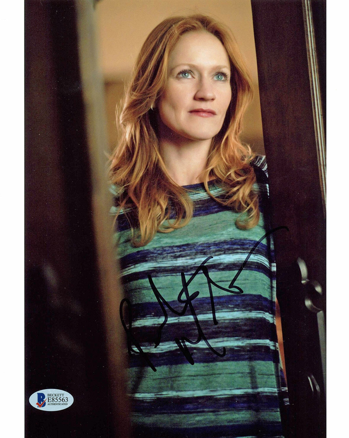 Paula Malcomson Ray Donovan Authentic Signed 8x10 Photo Autographed BAS #E85563