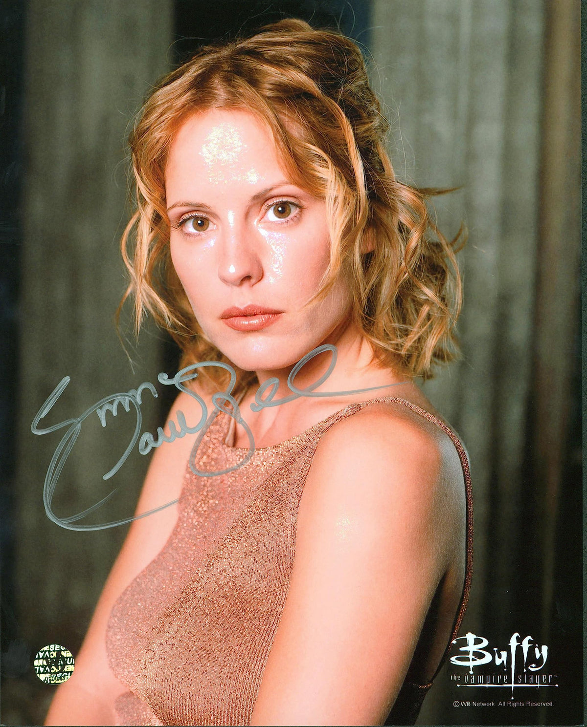Emma Caulfield Buffy the Vampire Slayer Signed 8x10 Photo Wizard World #010043
