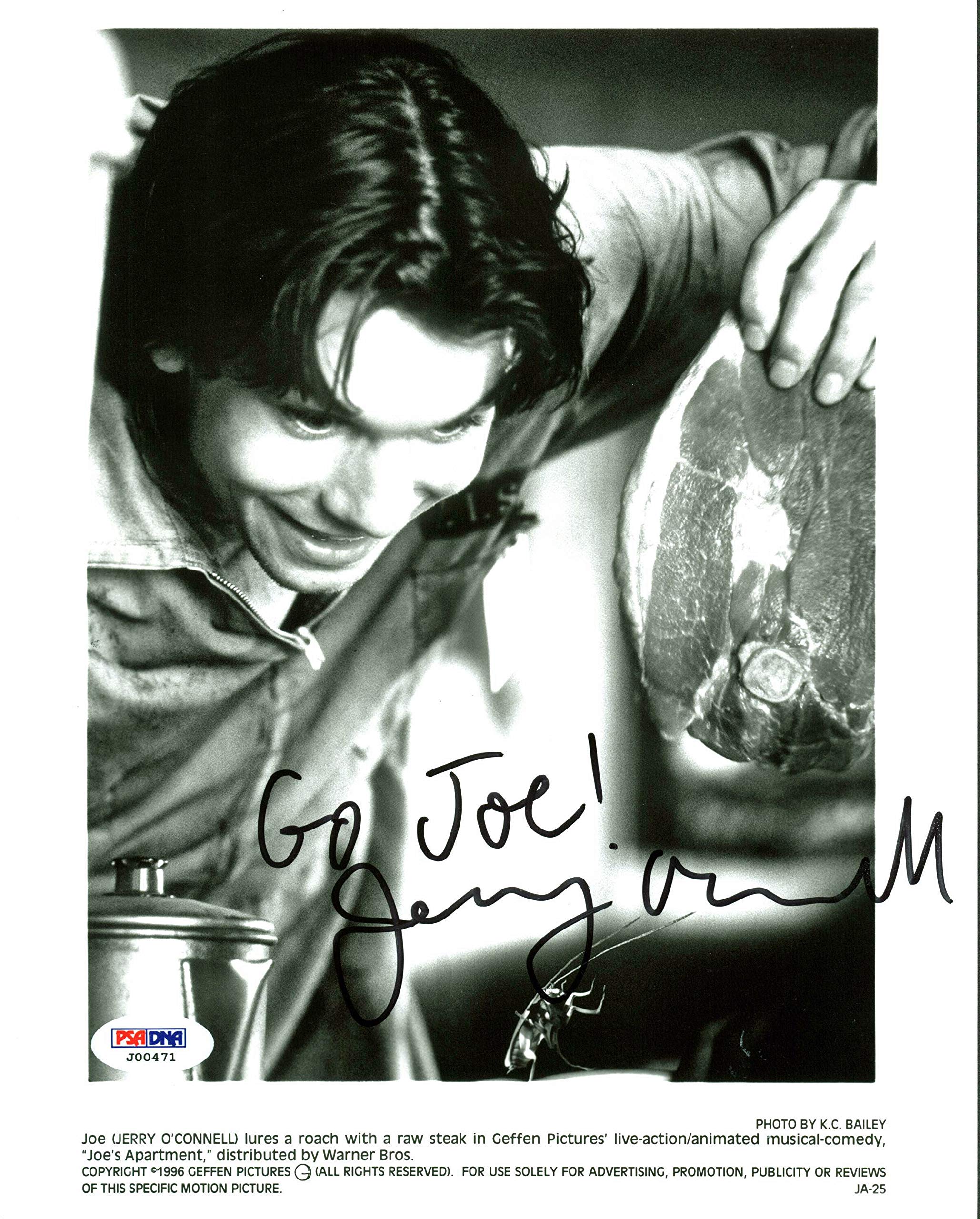 Jerry O'Connell Joe'S Apartment Signed Authentic 8X10 Photo PSA/DNA #J00471