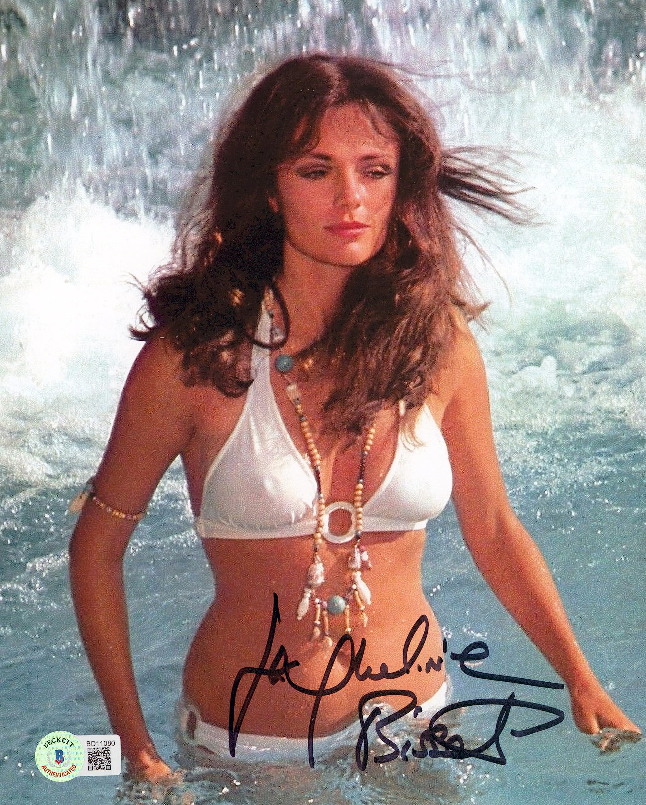 Jacqueline Bisset The Deep Authentic Signed 8x10 Sexy Photo BAS #BD11080