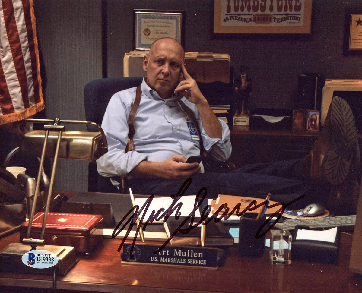 Nick Searcy Justified Authentic Signed 8x10 Photo Autographed BAS #E49338